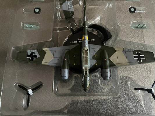 Avion miniature Militaire Messerschmitt Bf 110 E-1 Germany Altaya 1/72 Défauts