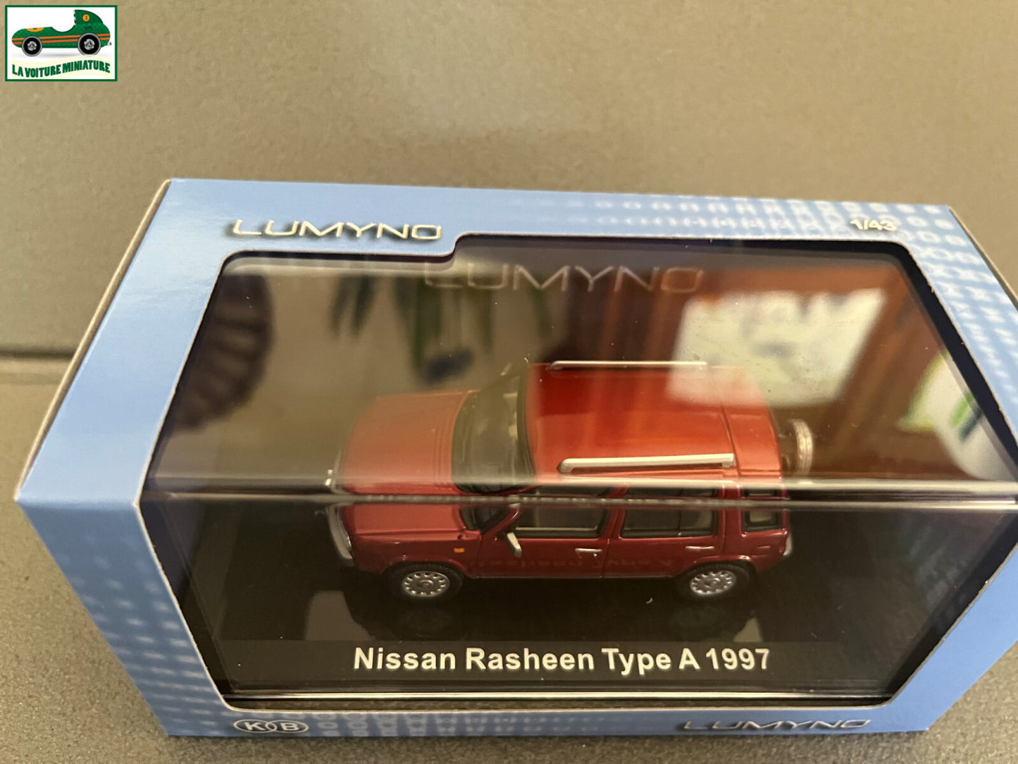 Voiture Miniature Nissan Rasheen Type A 1997 KB Lumino Japan Norev 1/43
