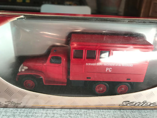 Voiture Miniature Pompiers Camion 3164 GMC PC Solido TonerGam 1/50