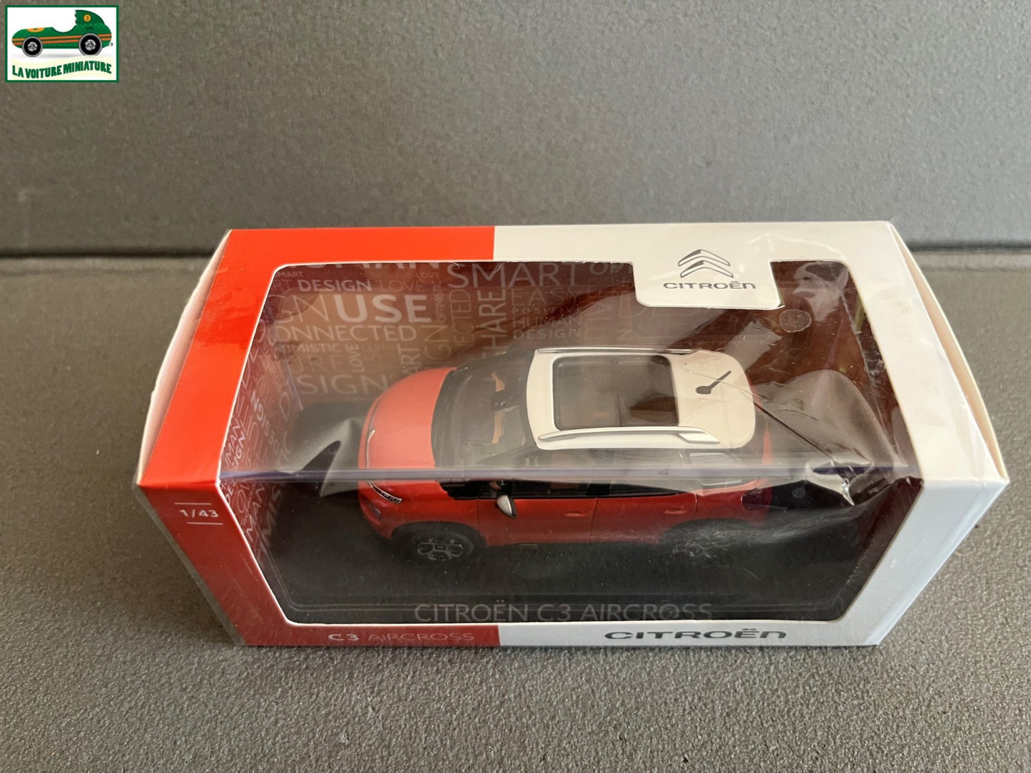 Voiture miniature Citroen C3 Aircross 2017 Orange Norev au 1/43