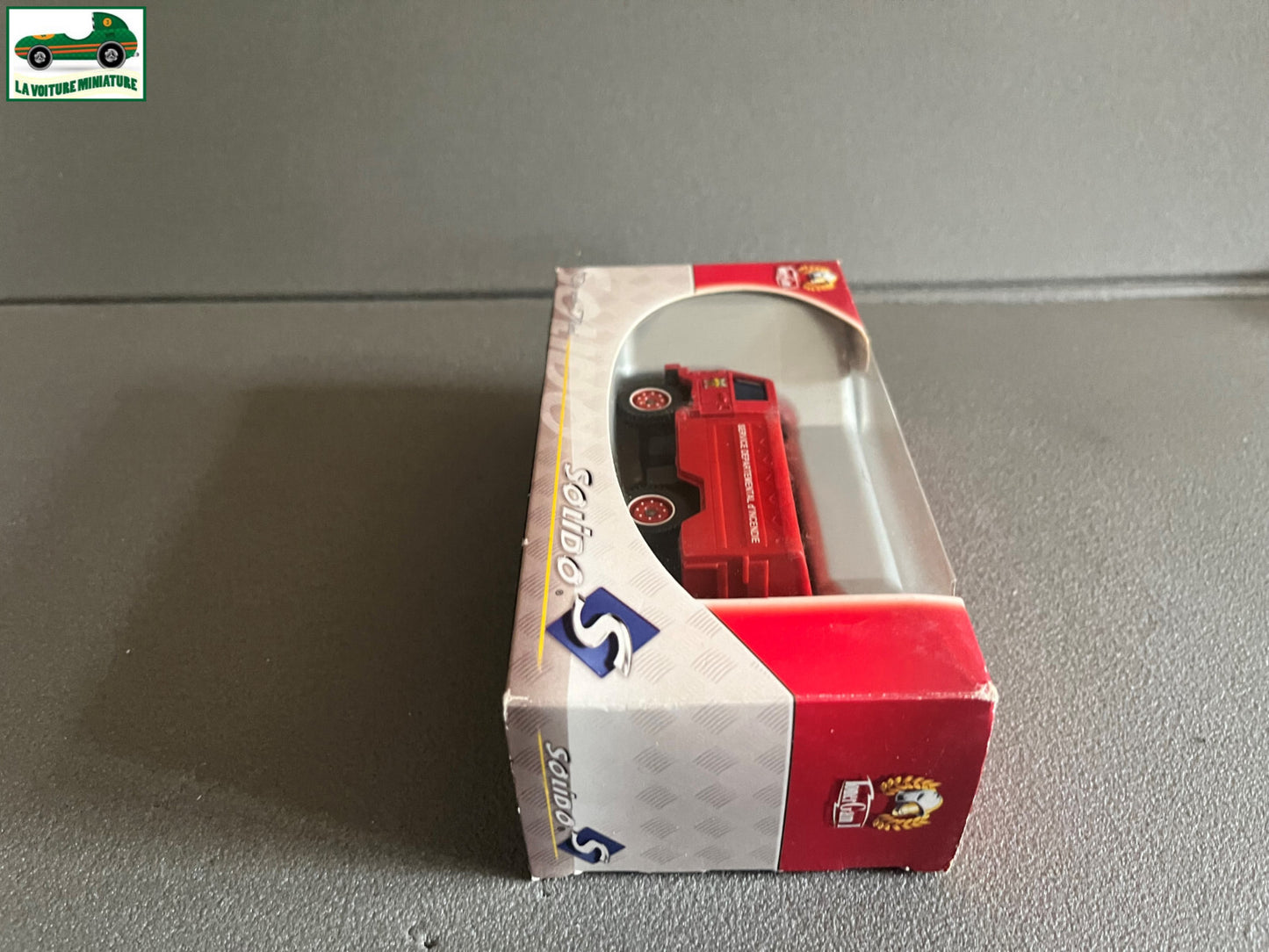 Voiture Miniature Camion 2162 Berliet 4x4 Tuyaux Pompiers Solido au 1/50