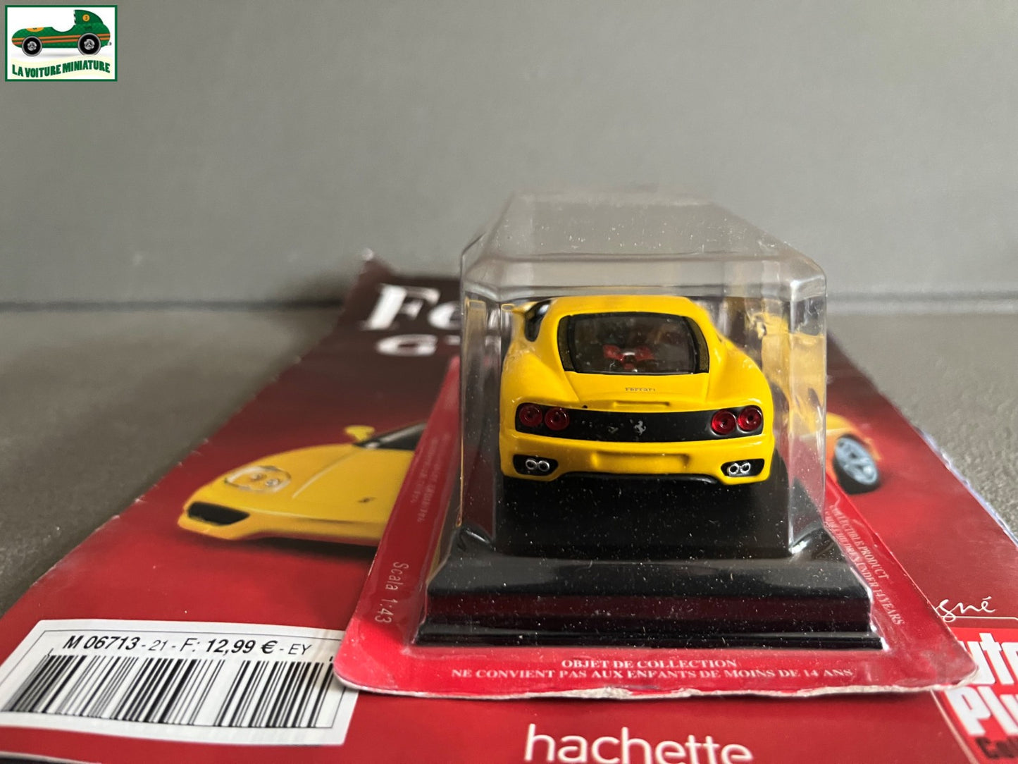 Voiture miniature Collection Ferrari 360 Modena Hachette Auto Plus au 1/43