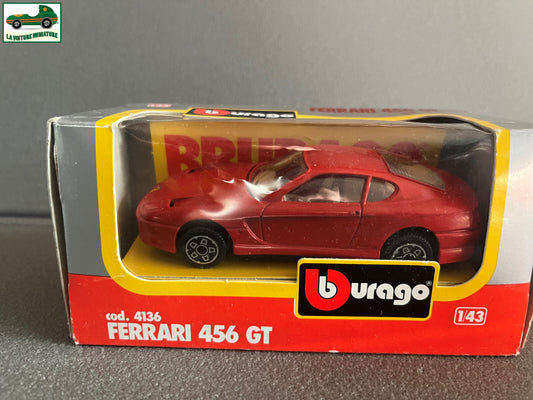 Voiture miniature Collection Ferrari 456 GT cod 4136 Burago 1/43
