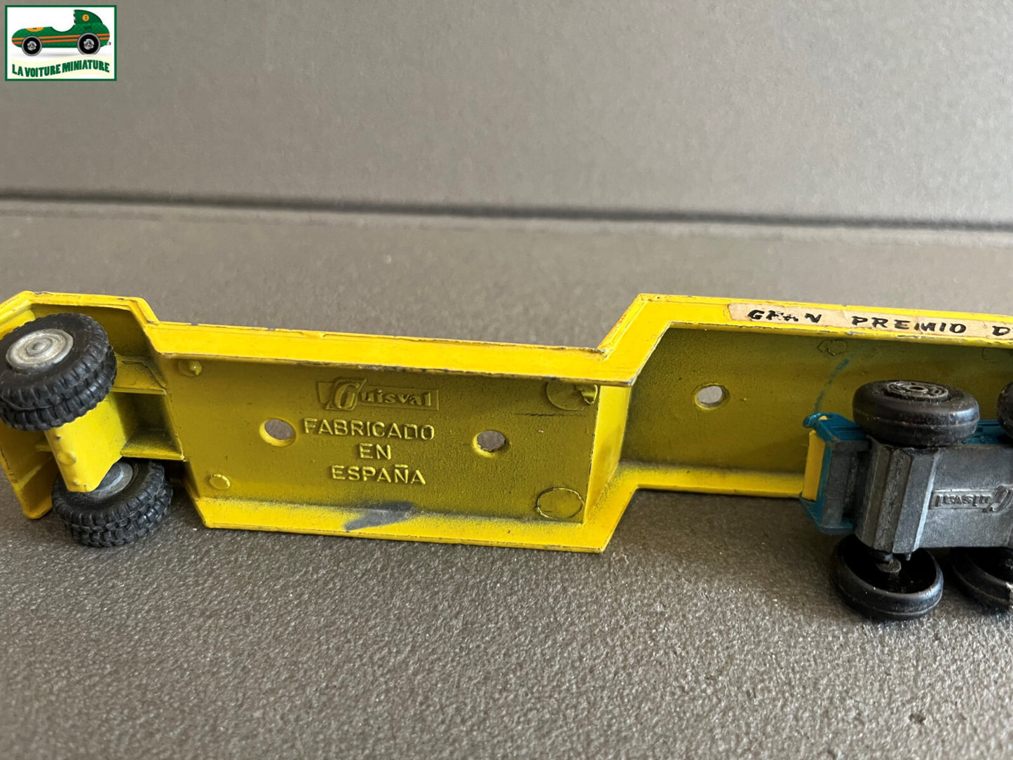 Ancienne Miniature Voiture Camion Semi Remorque Guisval Spain Epave