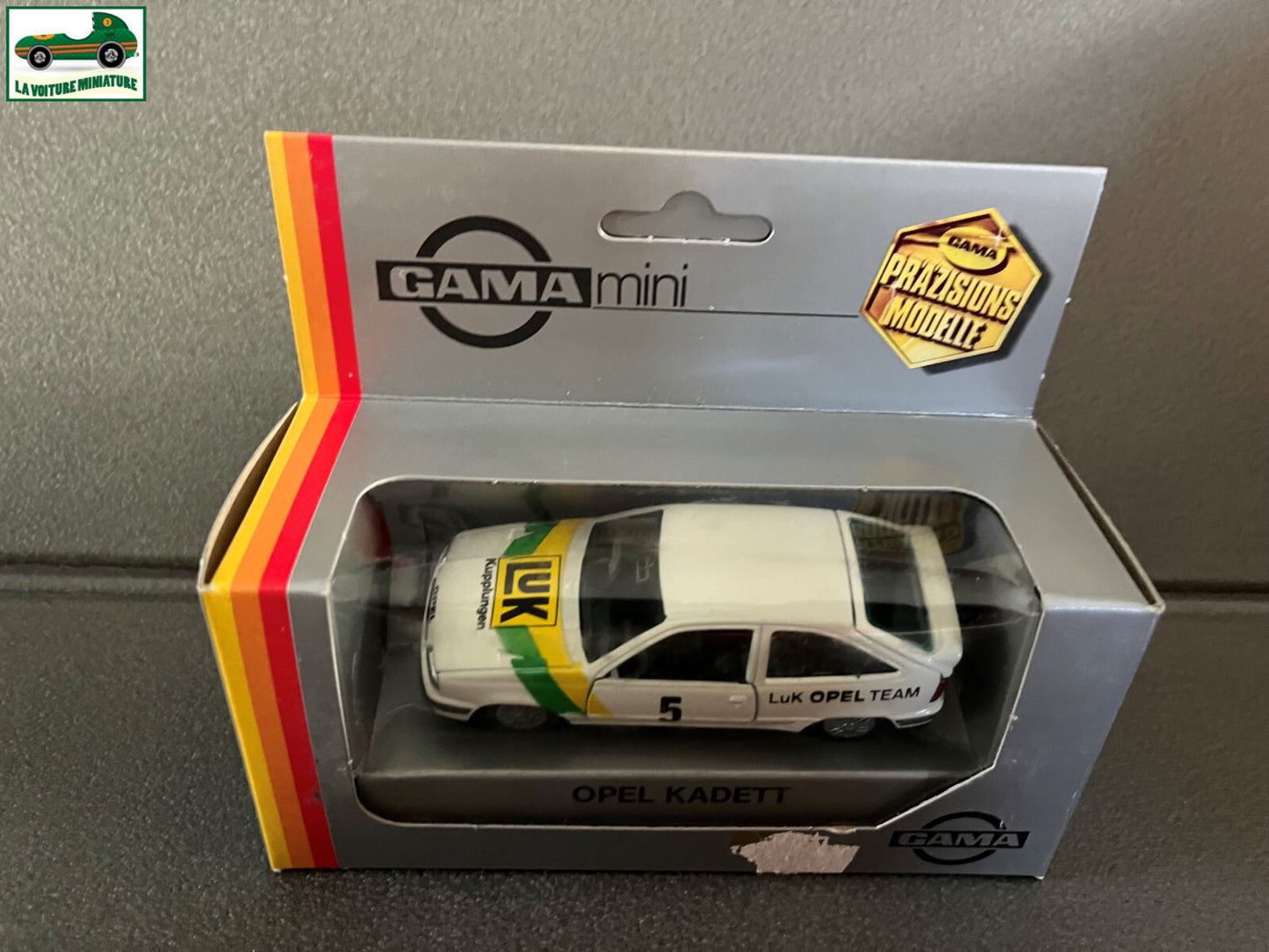 Voiture Miniature Opel Kadett Team Luk Gama au 1/43