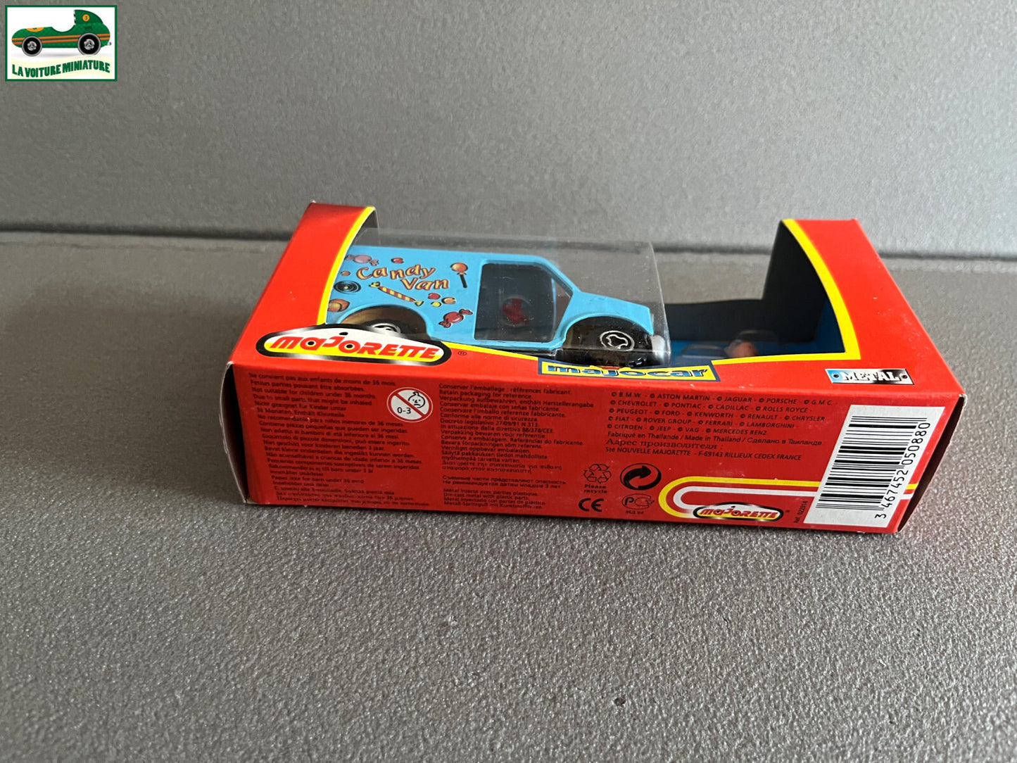 Voiture miniature Majocar 7300 Camion Candy Van Majorette