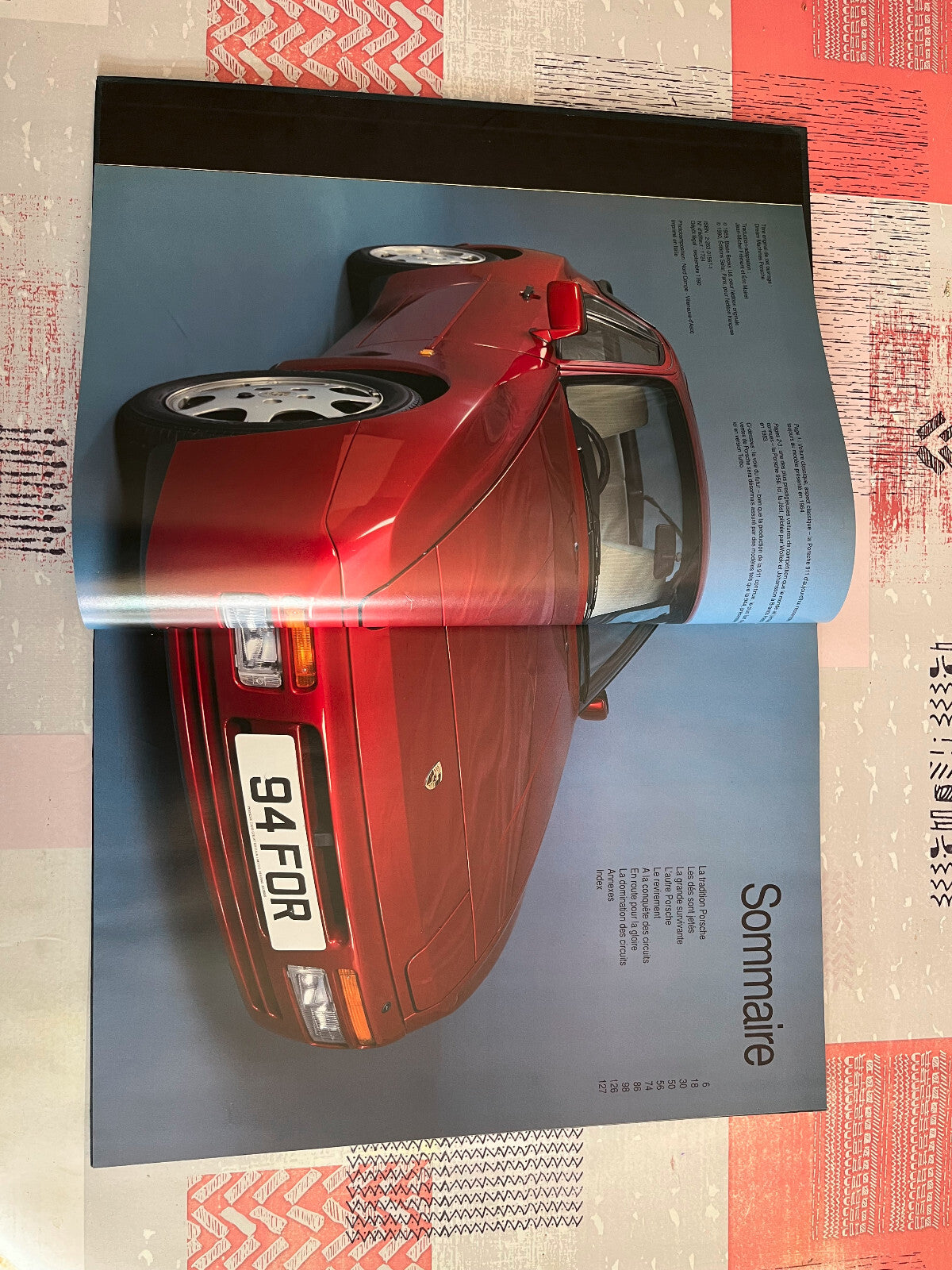 Livre Voiture Voitures de Rêve Porsche Mike McCarthy Solar