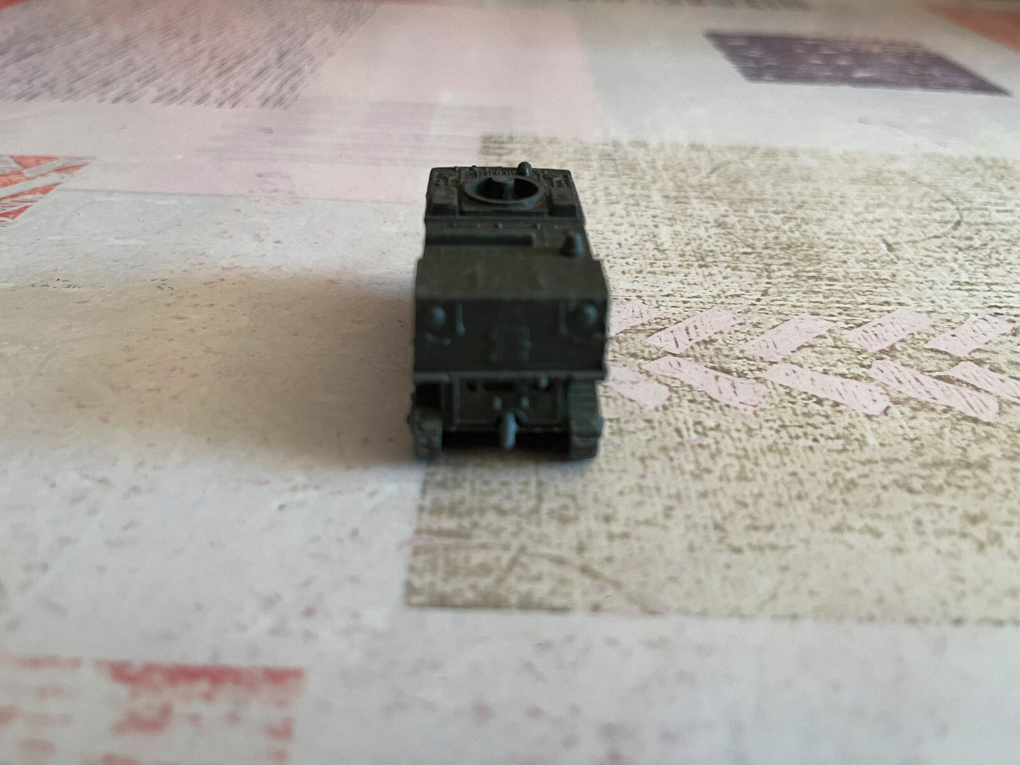 Miniature Militaire Tank Char Ancien Blindé Deoma N 10 Made in Italy