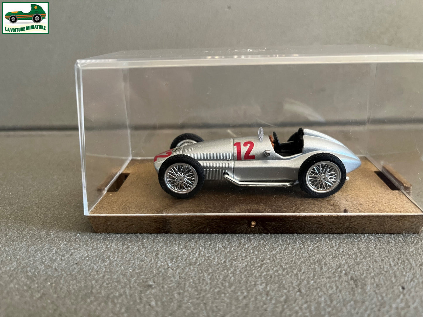Voiture Miniature Mercedes Benz Course #12 Brumm au 1/43