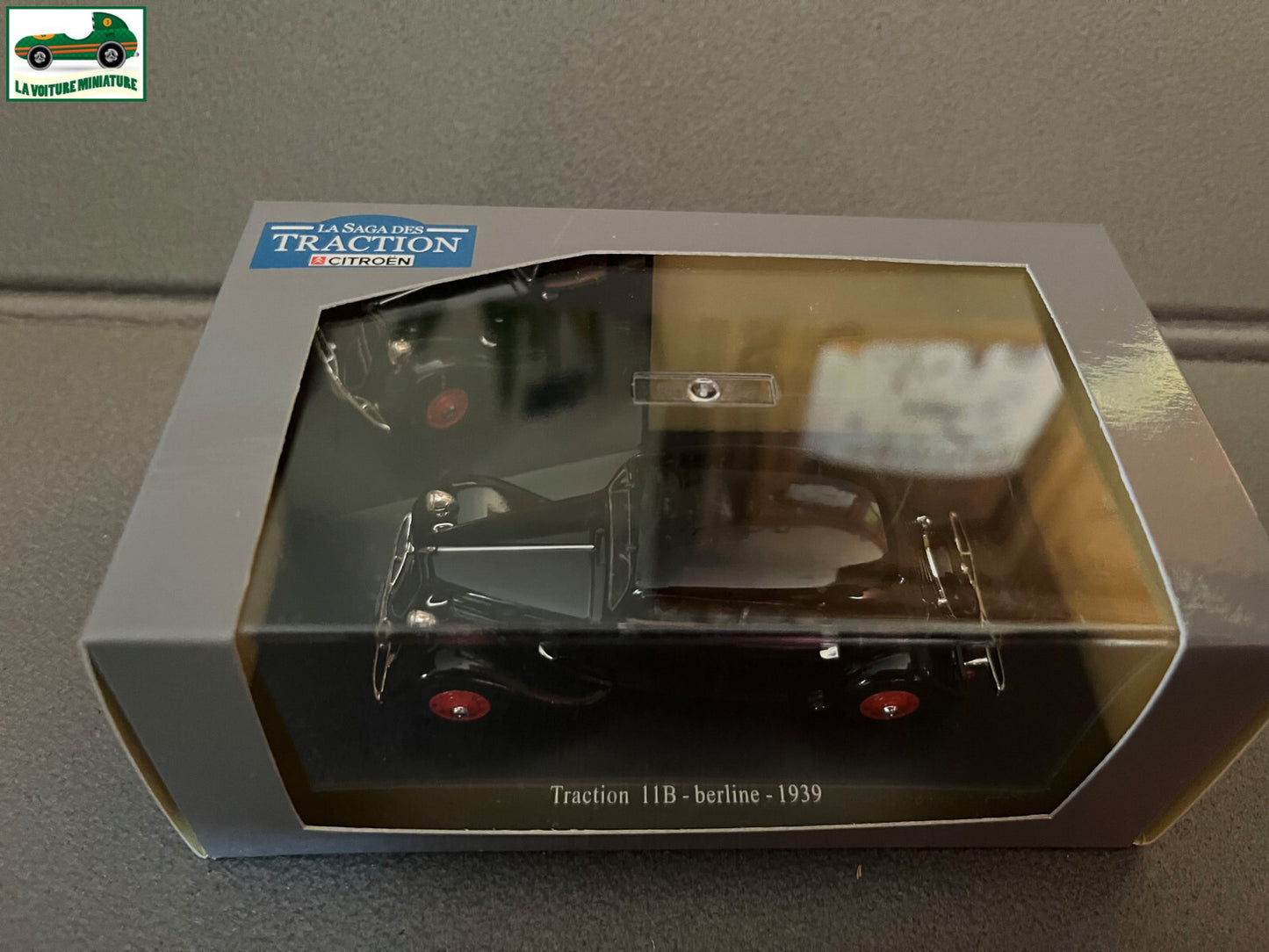 Voiture Miniature Citroen Traction 11B Berline 1939 Atlas Courtage 1/43