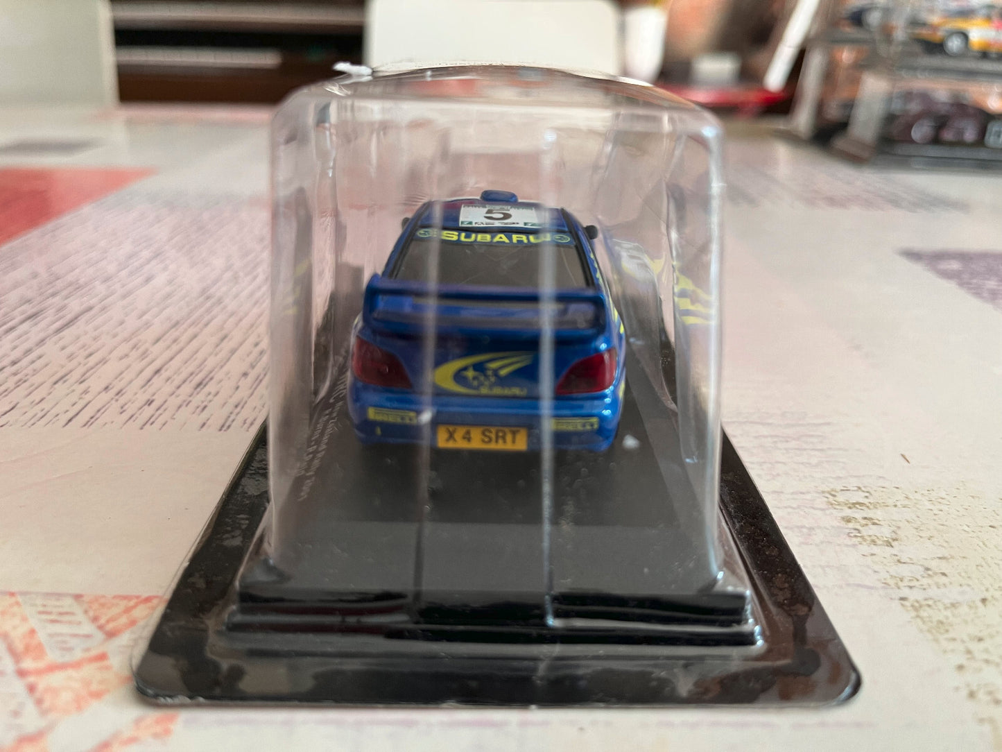Voiture miniature Rallye Subaru Impreza WRC New Zealand Rally 2001 Altaya 1/43