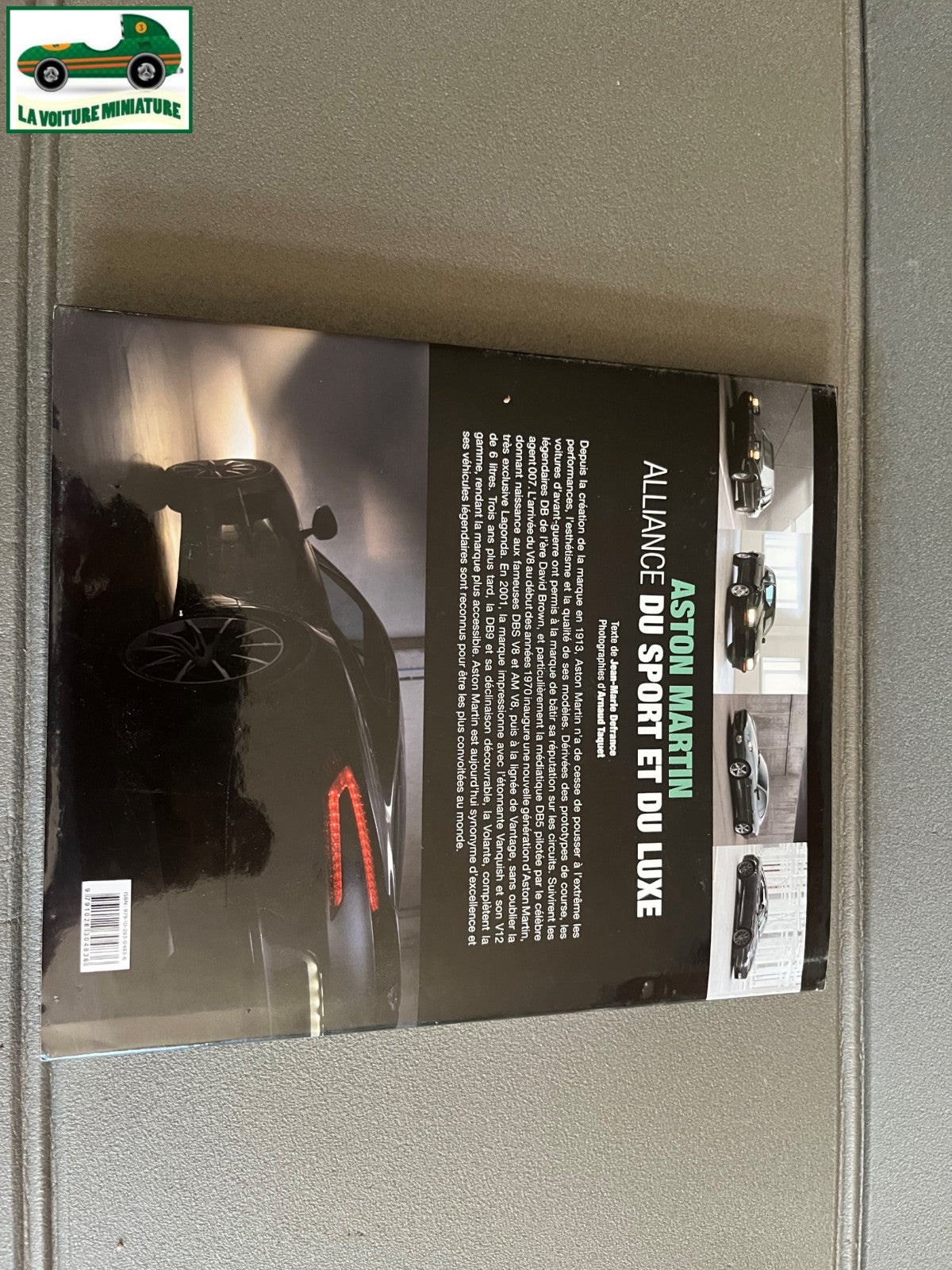 Livre Voiture Automobile Aston Martin Alliance du Sport et du Luxe ETAI