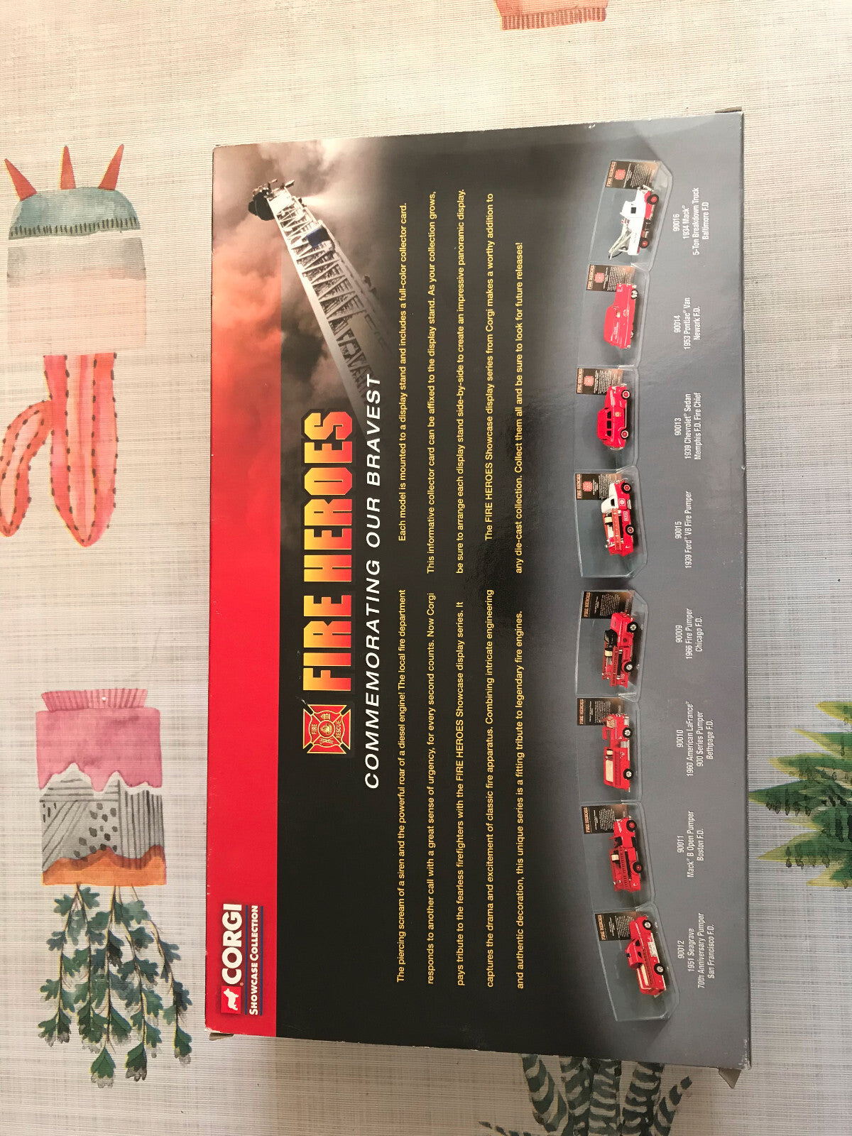 Voiture Miniature Camion Pompiers Lot de 4 Fire Heroes Csfh14004 Corgi 1/50