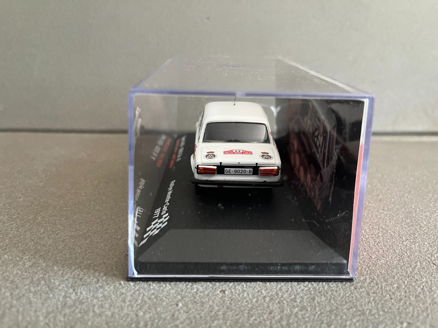 Voiture Miniature Seat 1430 - 1800 Gr. 4 Rallye Monte Carlo 1977 au 1/43
