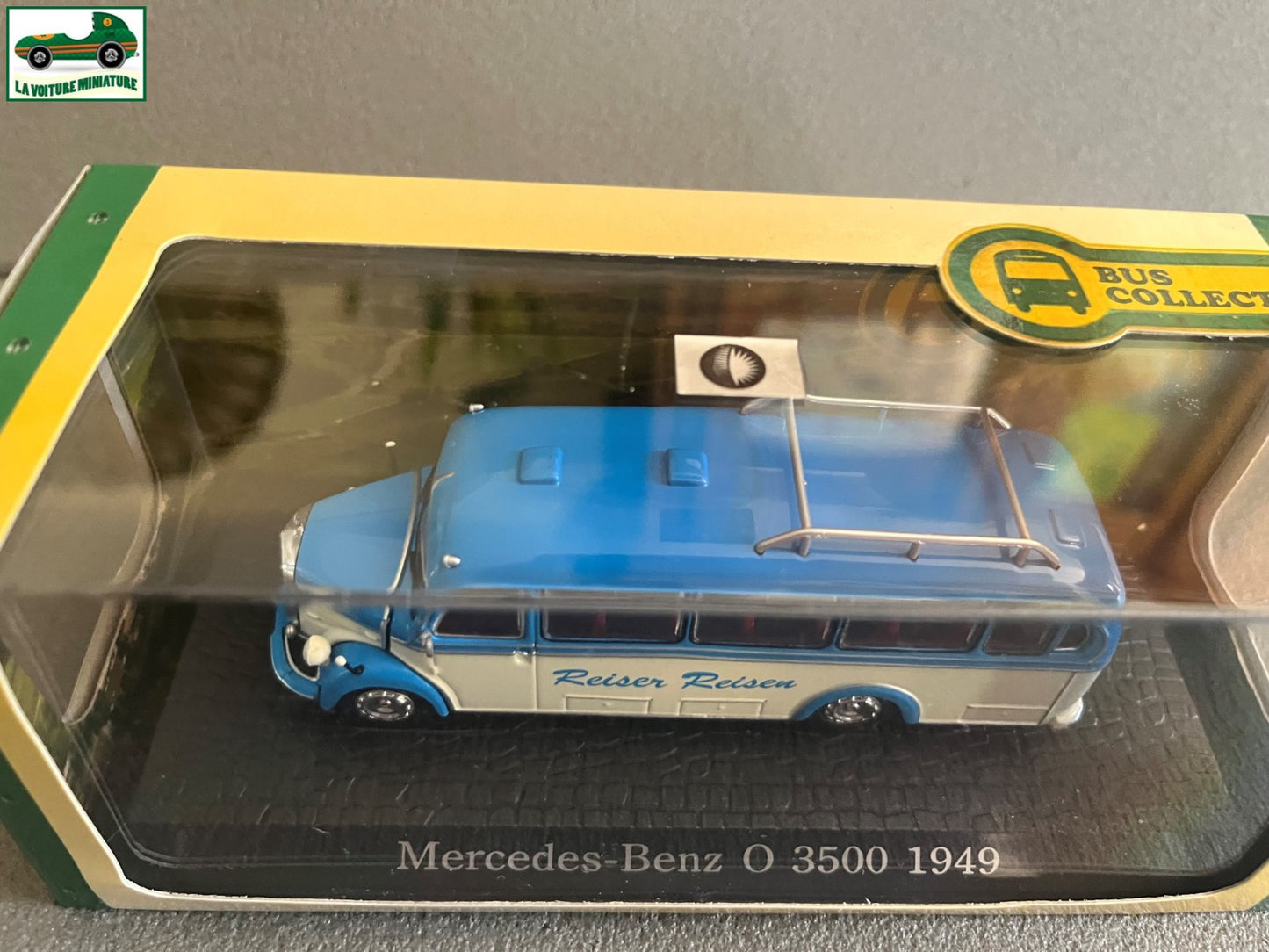 Voiture miniature Mercedes Benz O 3500 1949 Autobus Bus Collection Atlas 1/72