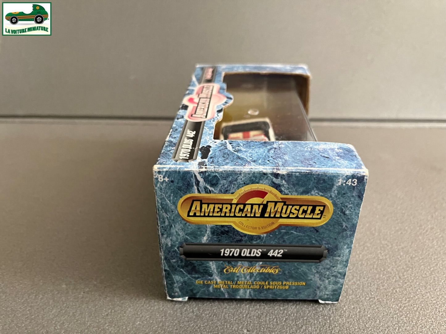 Voiture miniature American Muscle 1970 Olds 442 ERTL au 1/43