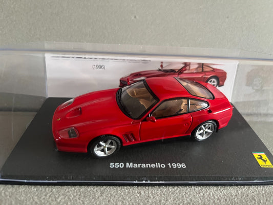 Voiture Miniature Ferrari 550 Maranello 1996 au 1/43