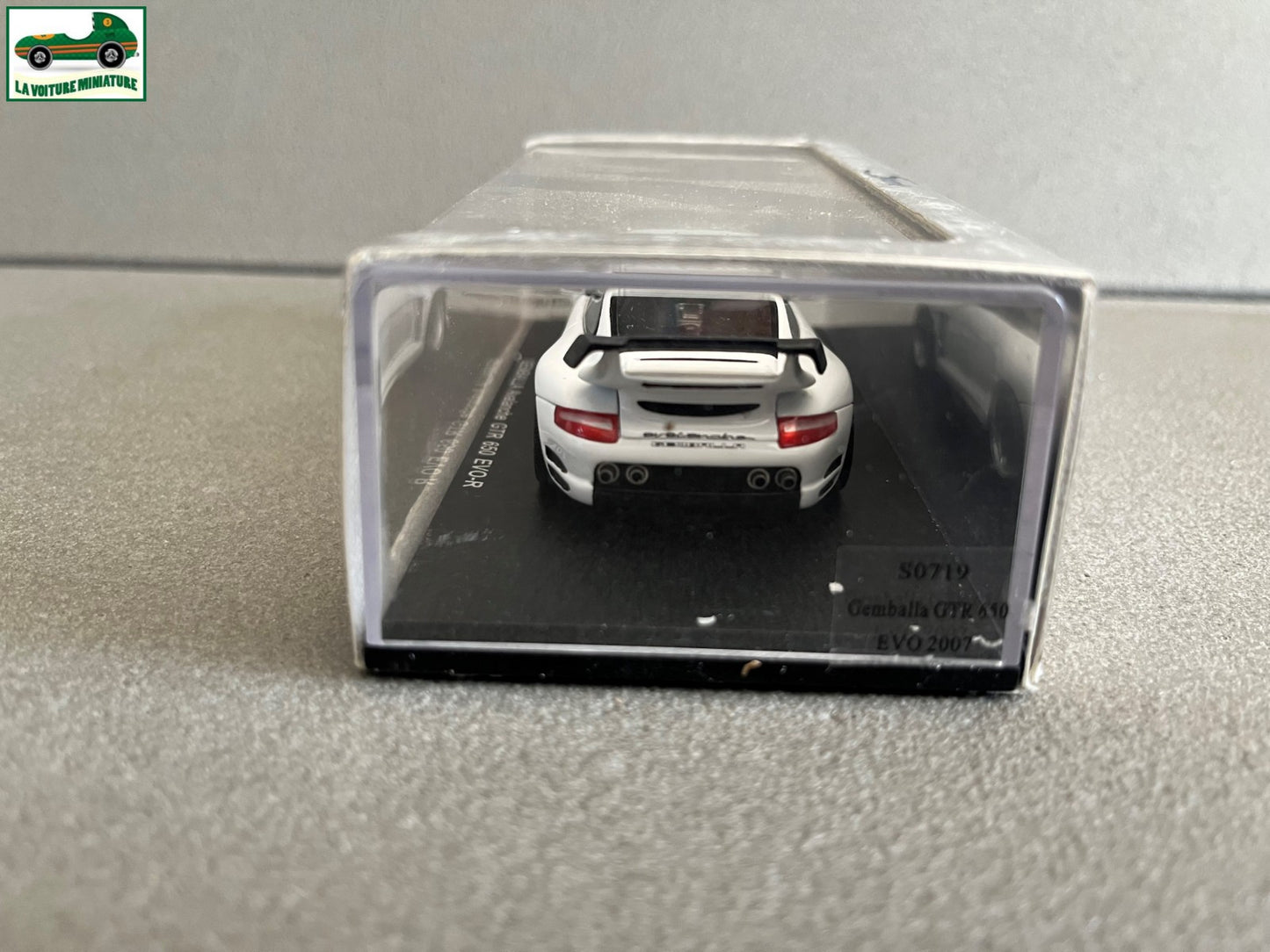 Voiture Miniature Porsche Gemballa Avalanche GTR 650 EVO-R Spark 1/43