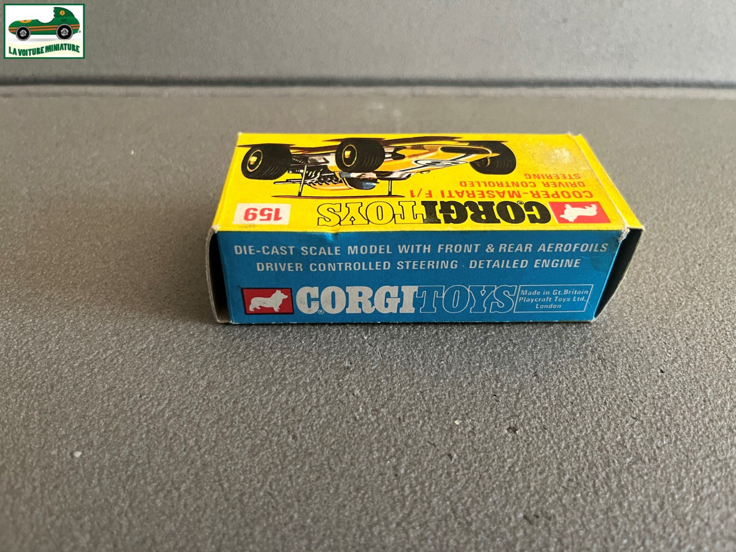 Ancienne Miniature Voiture Cooper Maserati F1 Formula 1 Corgi 159 Gt Britain