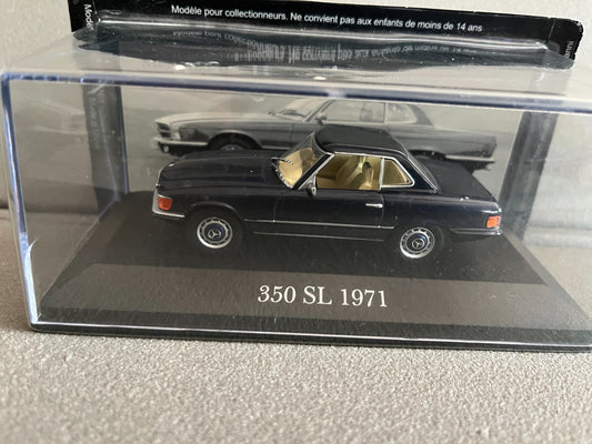 Voiture Miniature Mercedes 350 SL 1971 au 1/43
