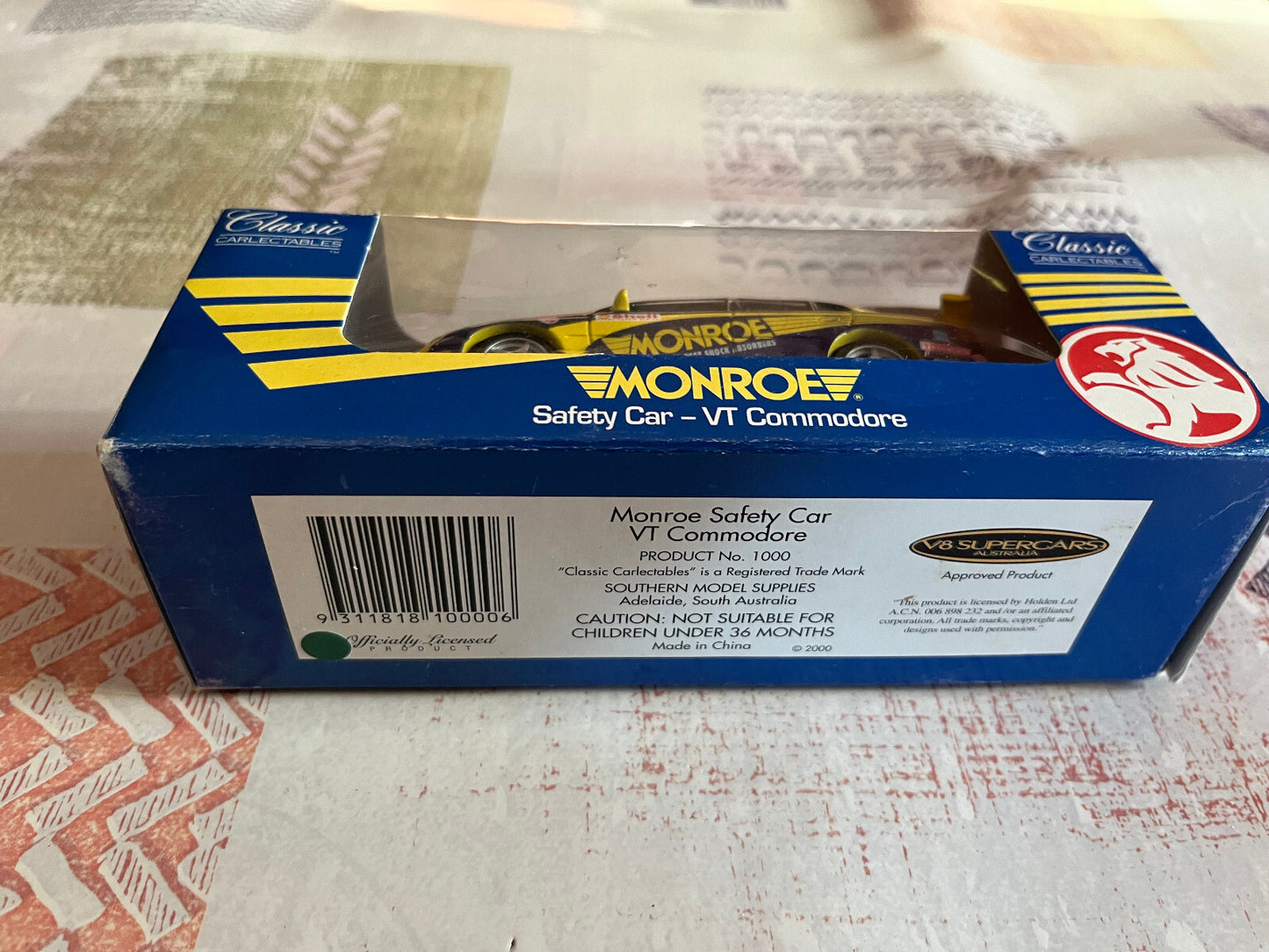 Voiture Miniature Classic Carlectables Monroe Safety Car Vt Commodore 1/43