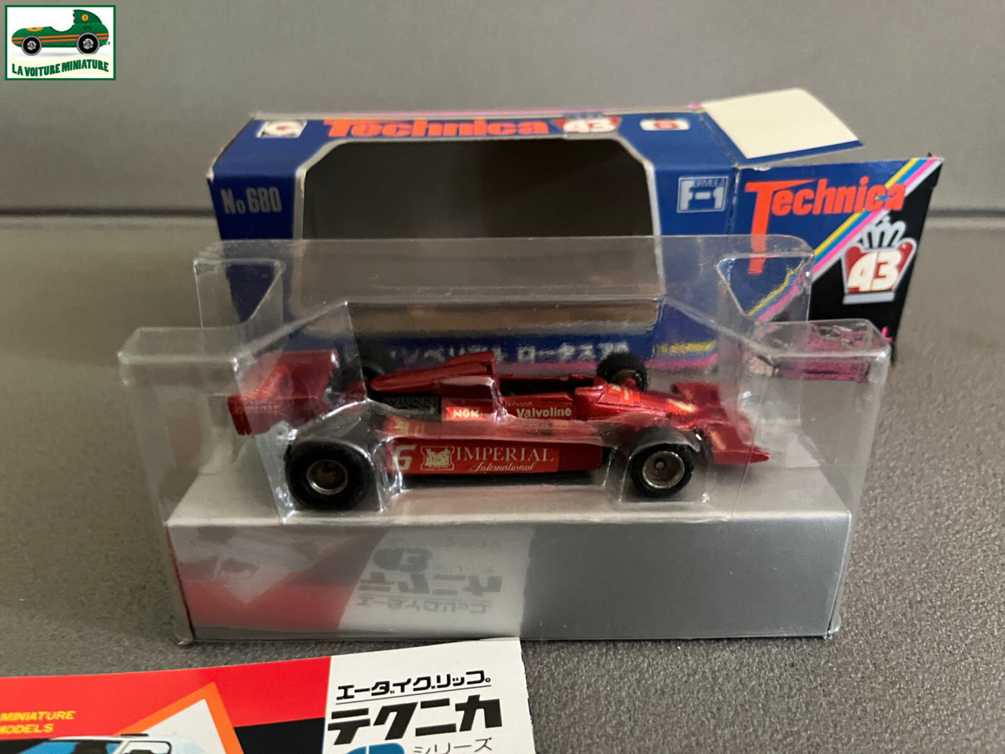 Voiture Miniature Formule 1 F1 Imperial Lotus 78 Technica Japan au 1/43