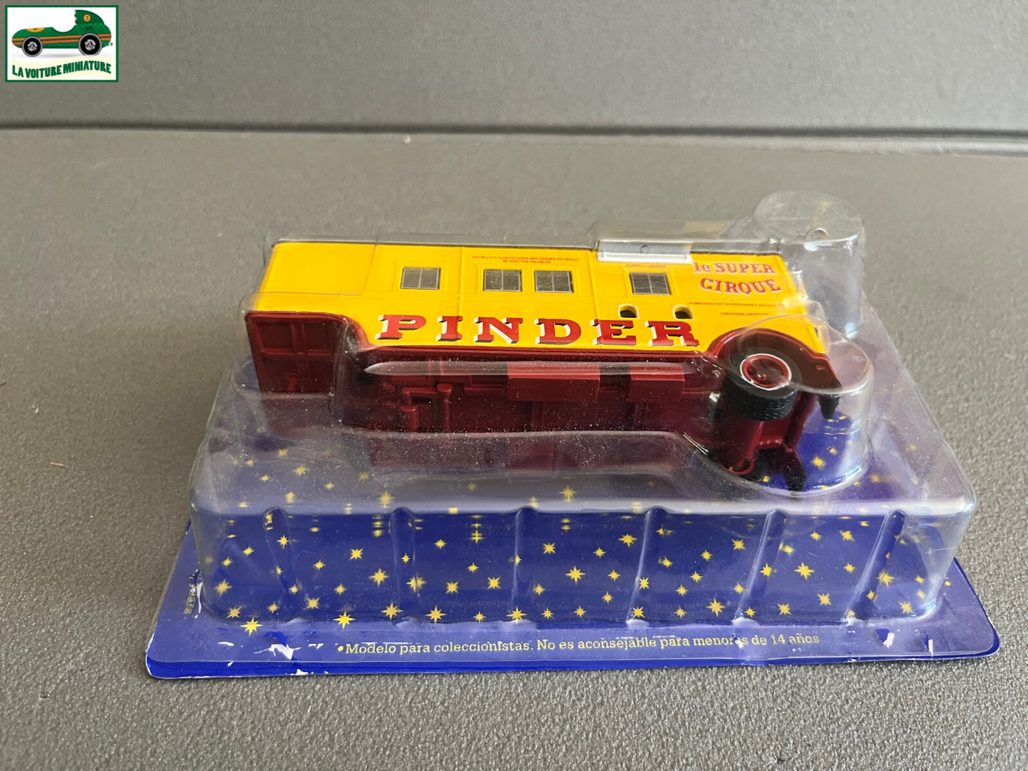 Voiture Miniature Remorque Caisse N°32 Cirque Pinder au 1/64