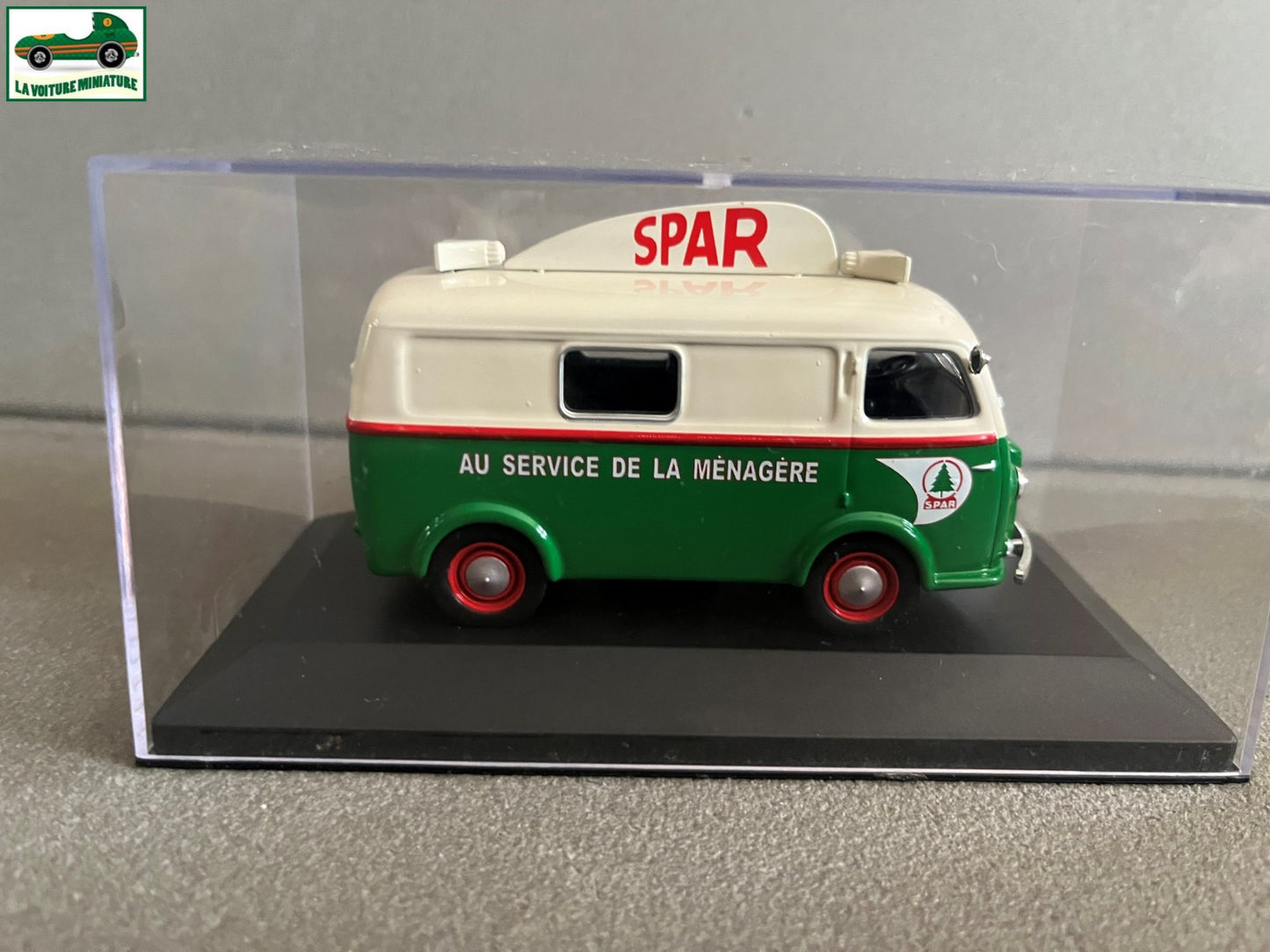 Voiture Miniature Camion Publicitaire Peugeot D3A Spar au 1/43