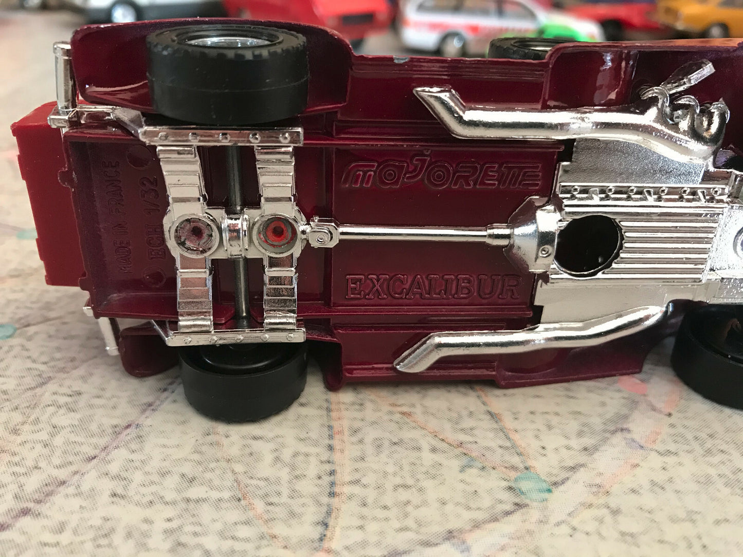 Voiture miniature Majorette Excalibur Made in France au 1/32