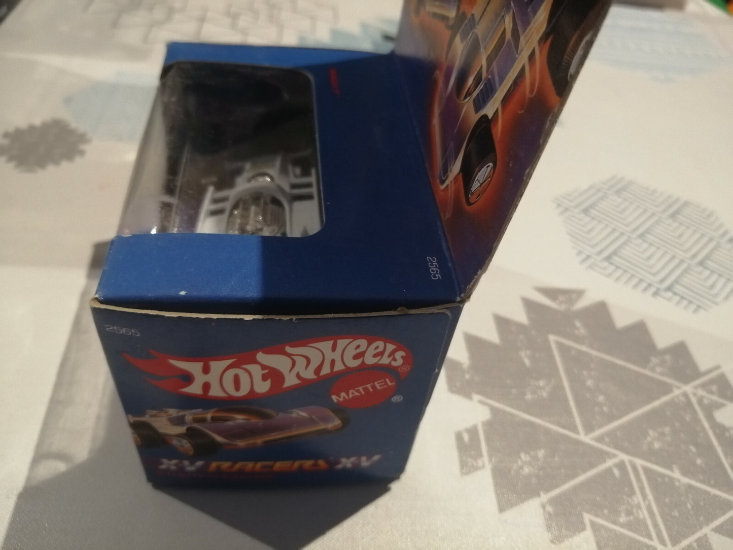 Voiture Miniature Hot Wheels - X-V Racers 1985 MACH 7 Blanche Hotwheels