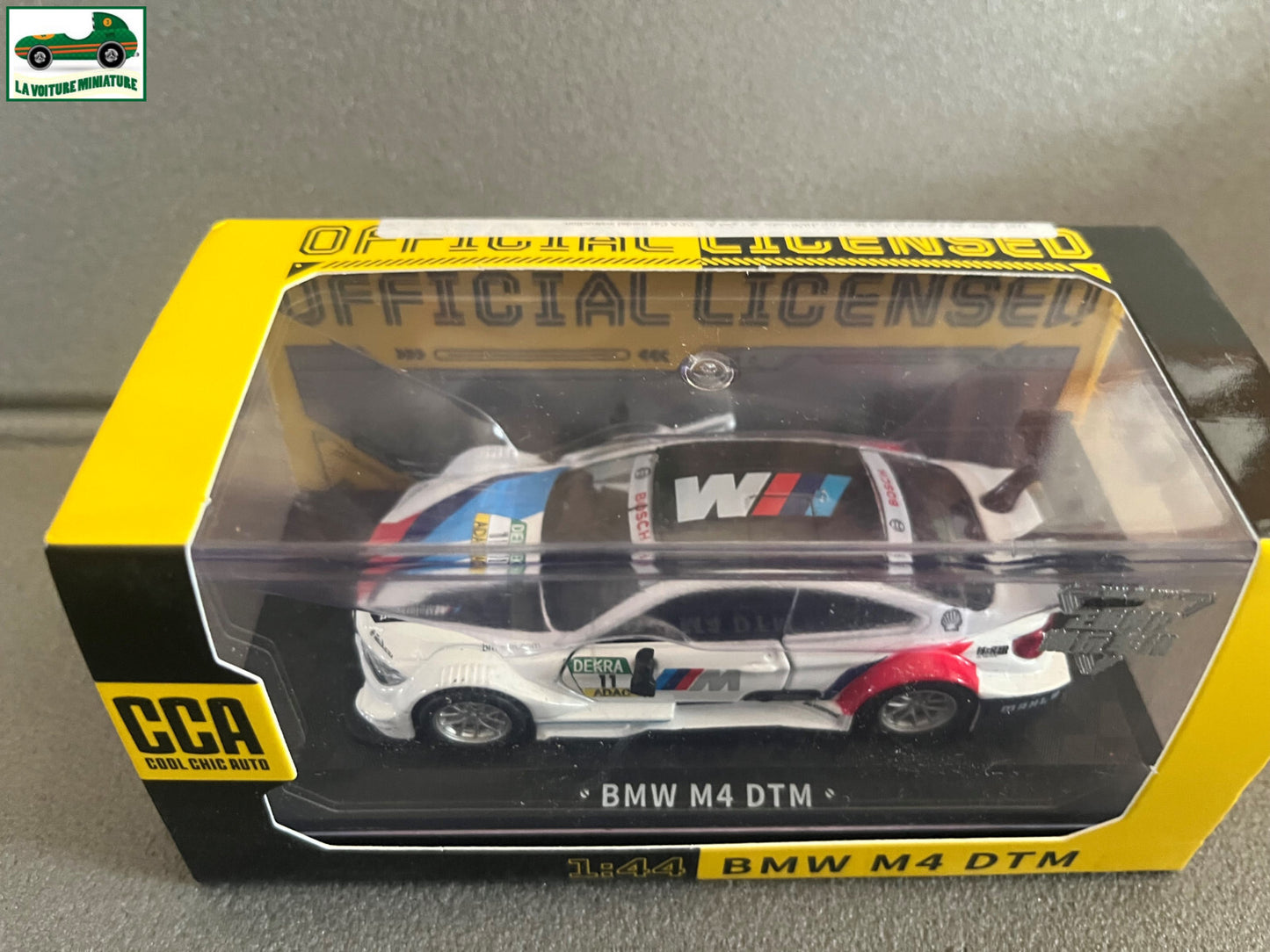 Voiture Miniature BMW M4 DTM CCA Cool Chic Auto 1/44 non 1/43