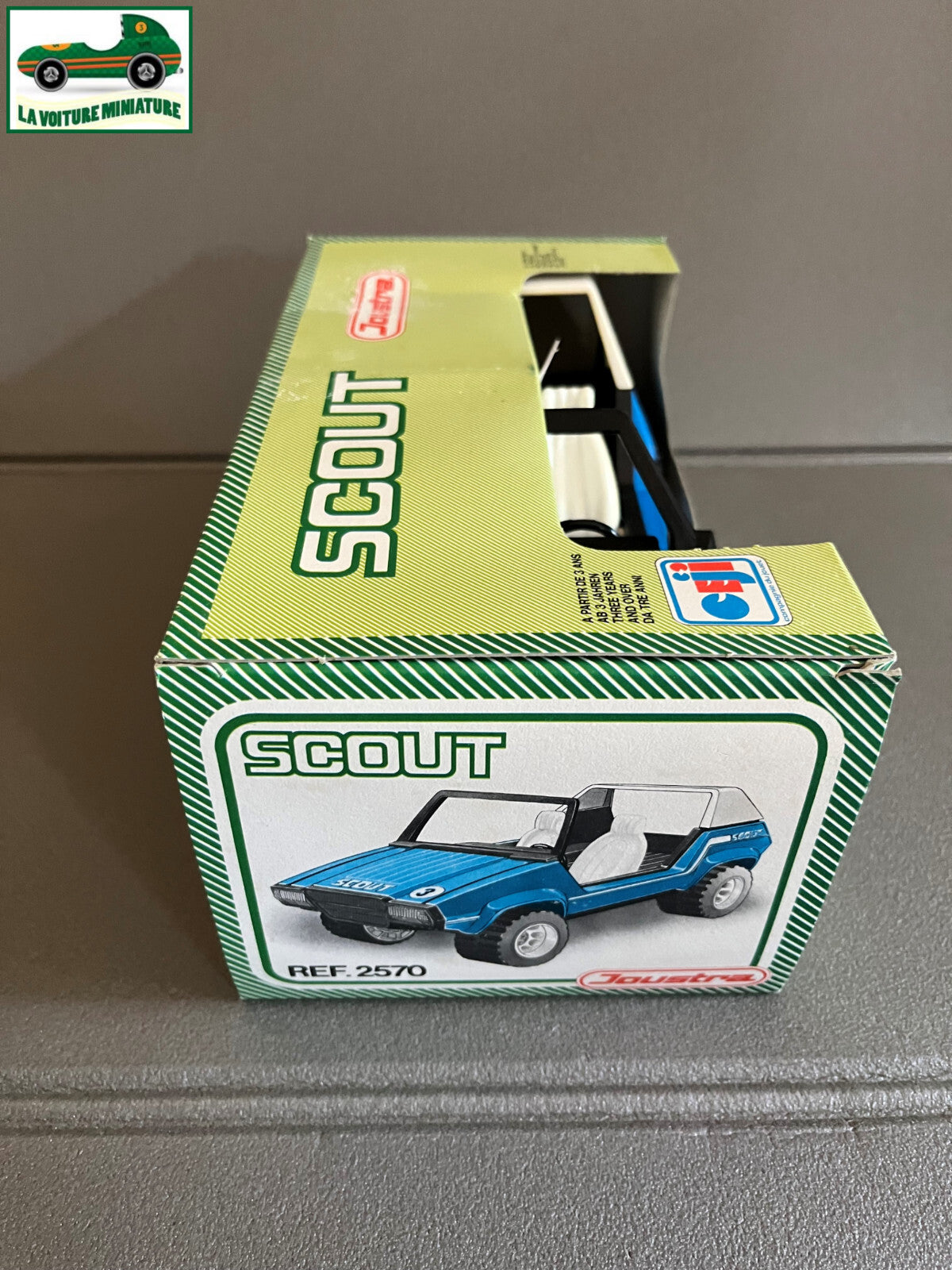 Jouet Ancien Voiture miniature Scout Joustra REF 2570 Ceji France Vintage