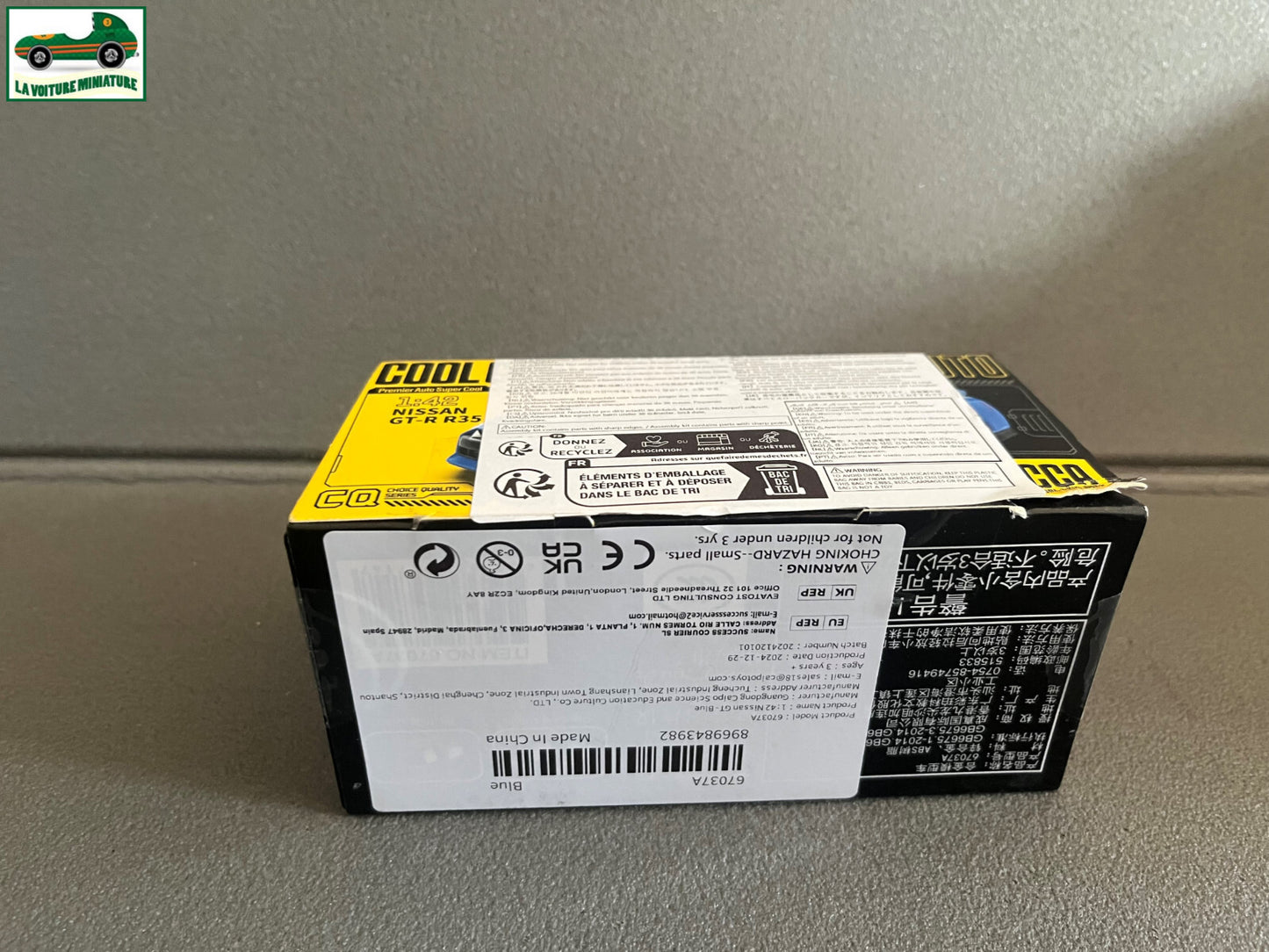 Voiture Miniature Nissan GT-R R35 50th Edition CCA Cool Chic Auto 1/42 non 1/43
