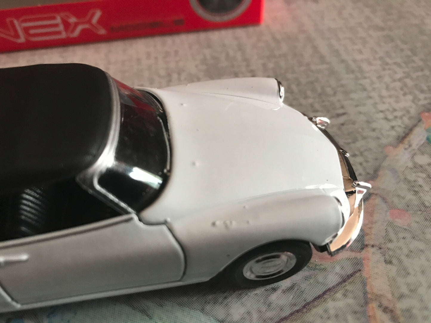 Voiture miniature Citroen DS 19 Cabriolet Welly 1/34 - 1/36 - 1/39