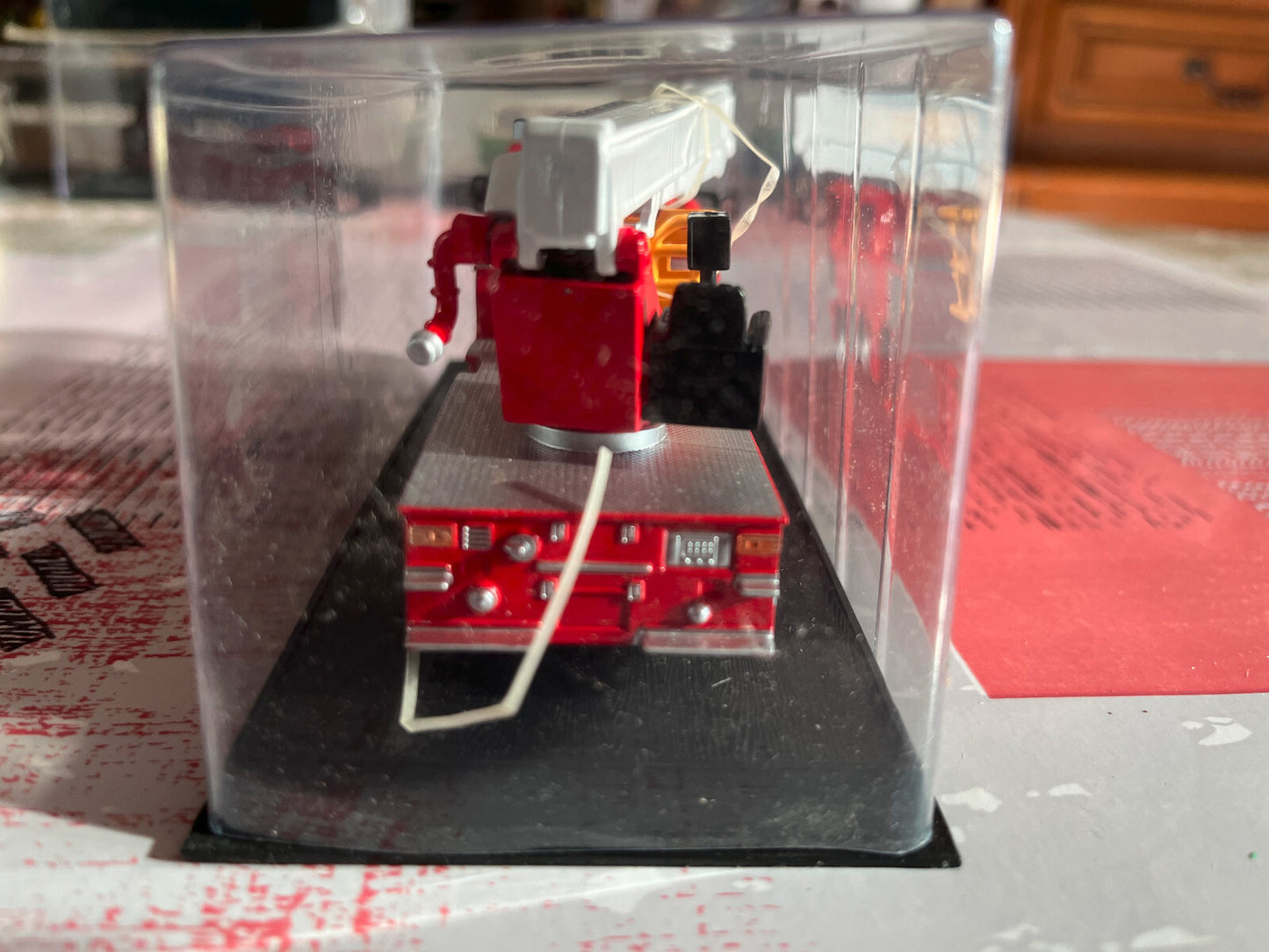 Voiture Miniature Camion Pompiers 1995 Morita Gyro Snorkel MSB 1/64 Delprado