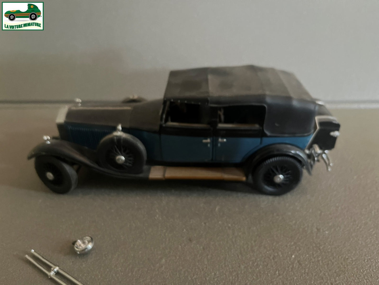 Voiture miniature 1929 Rolls Royce Phantom Franklin Mint au 1/24 Défauts