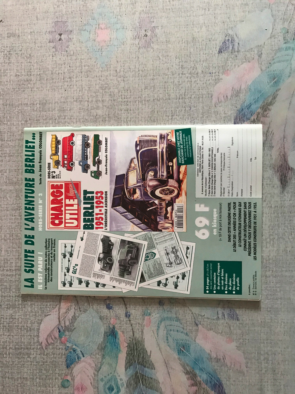 Livre Revue Voiture Automobile Automobilia N°3 1996