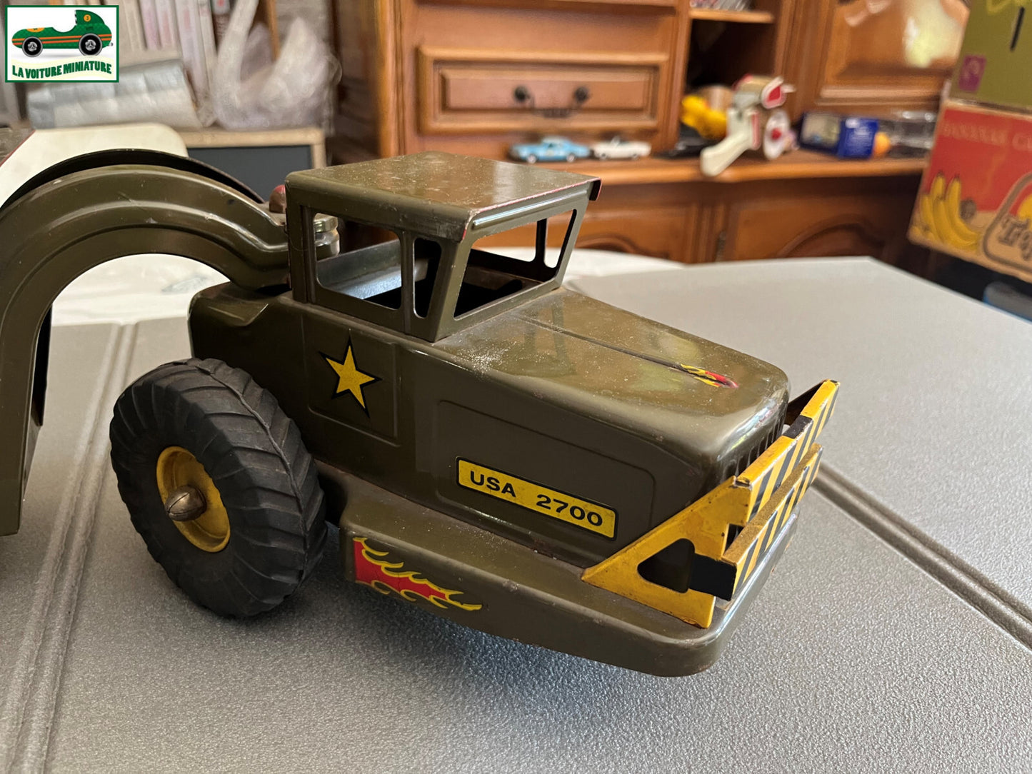 Ancien Jouet Miniature Camion Semi Remorque Nylint Toys Uranium Hauler USA 2700
