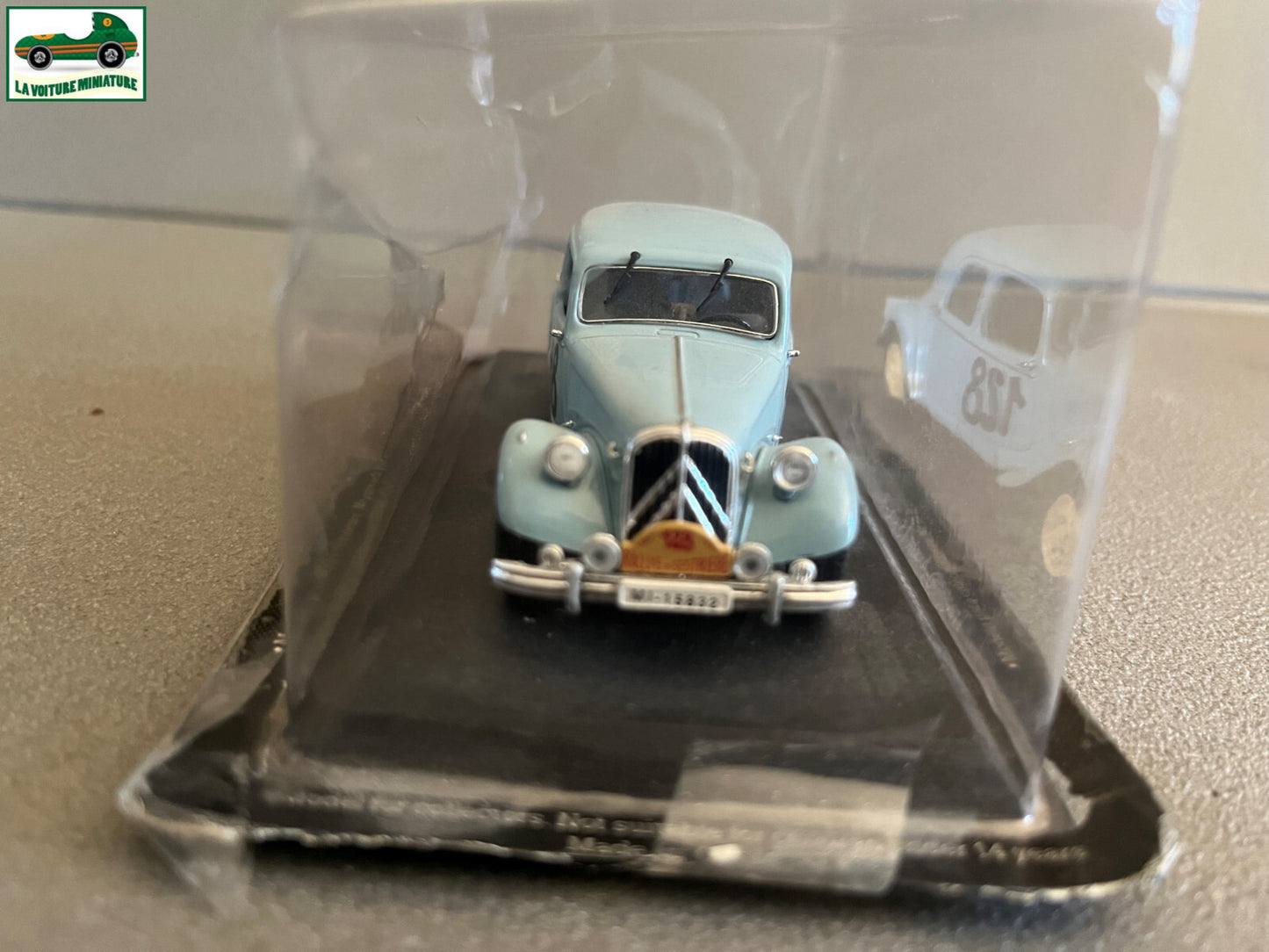 Voiture Miniature Citroen Traction Avant 15 Six Rallye Sestrières 1951 au 1/43
