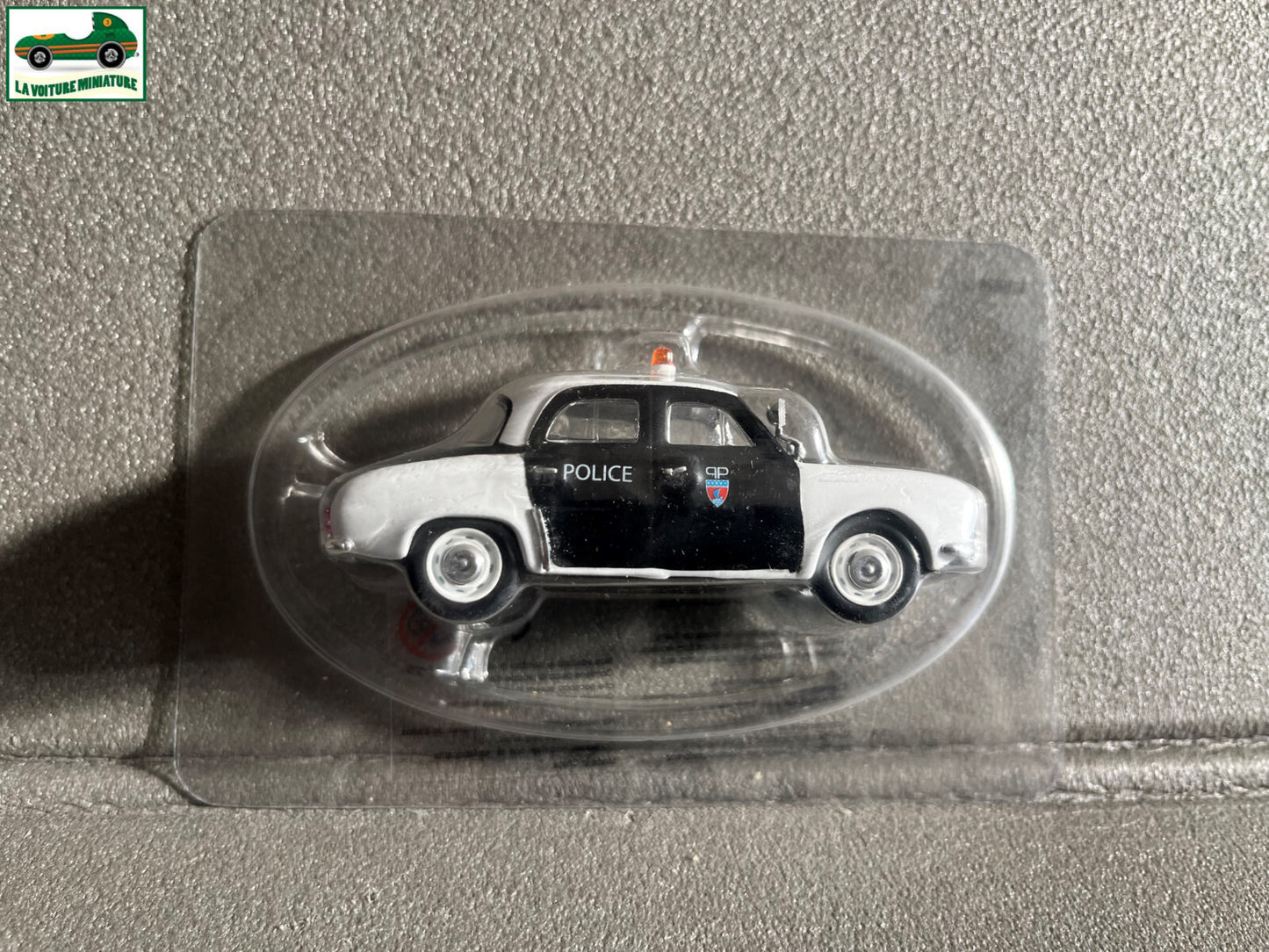 Voiture Miniature Renault Dauphine Police Norev Hachette 1/43
