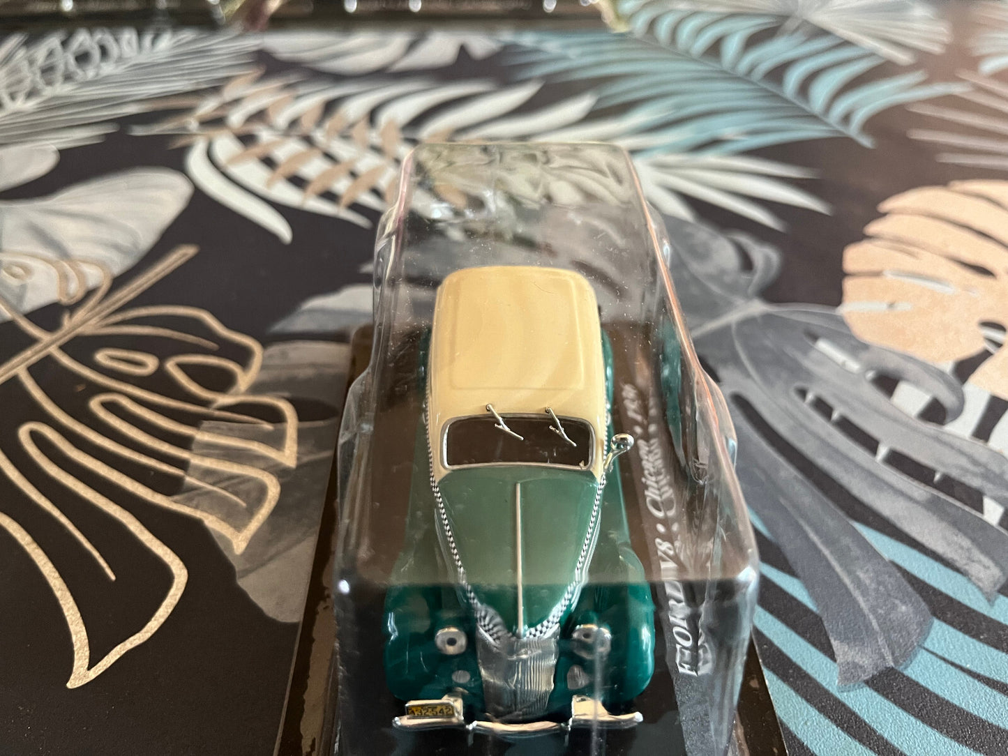 Voiture Miniature Ford V8 Chicago 1936 Taxi Du Monde au 1/43 Altaya