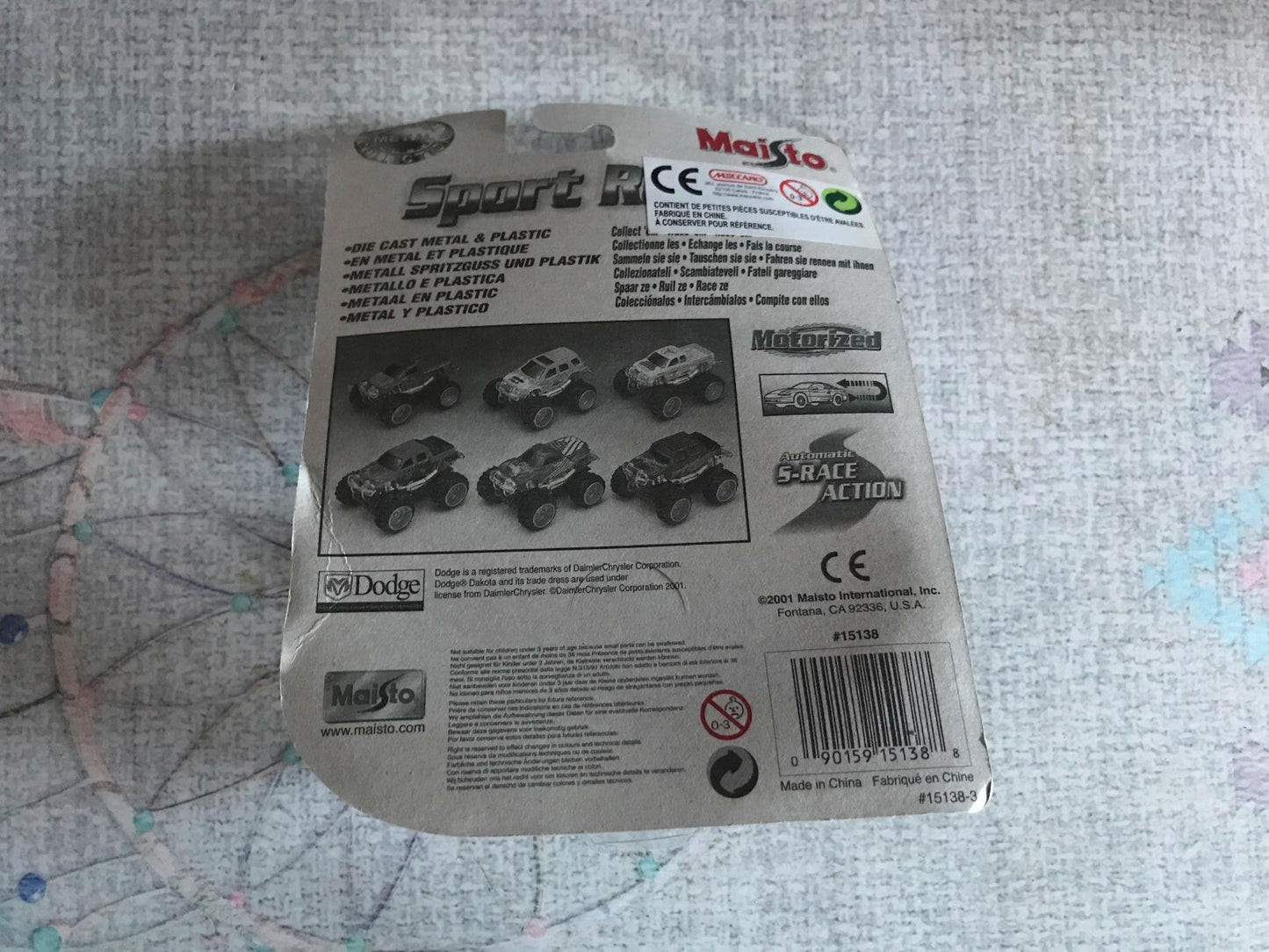 Voiture Miniature Maisto Monster 4x4 Sport Rebels Dakota Tours