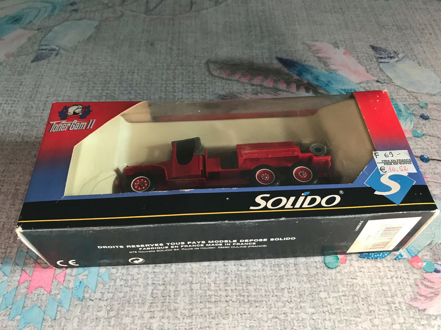 Voiture Miniature Pompiers Camion 3116 GMC Citerne Solido TonerGam 1/50