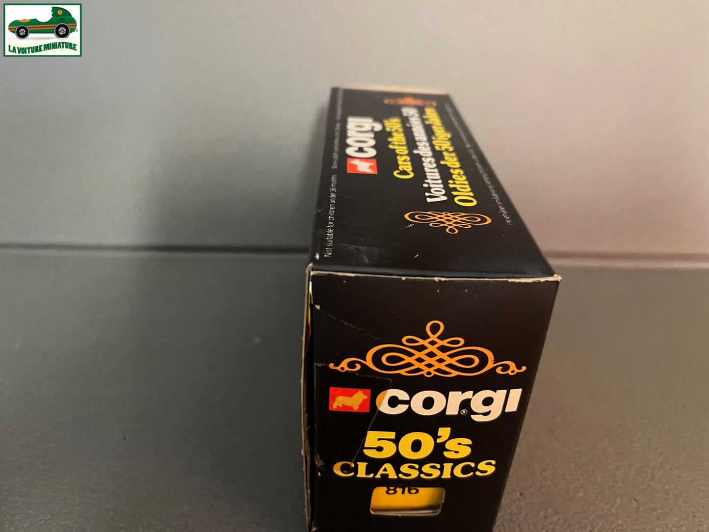 Ancienne Miniature Voiture Corgi Toys Jaguar XK120 1950 1983 12cm 1/36