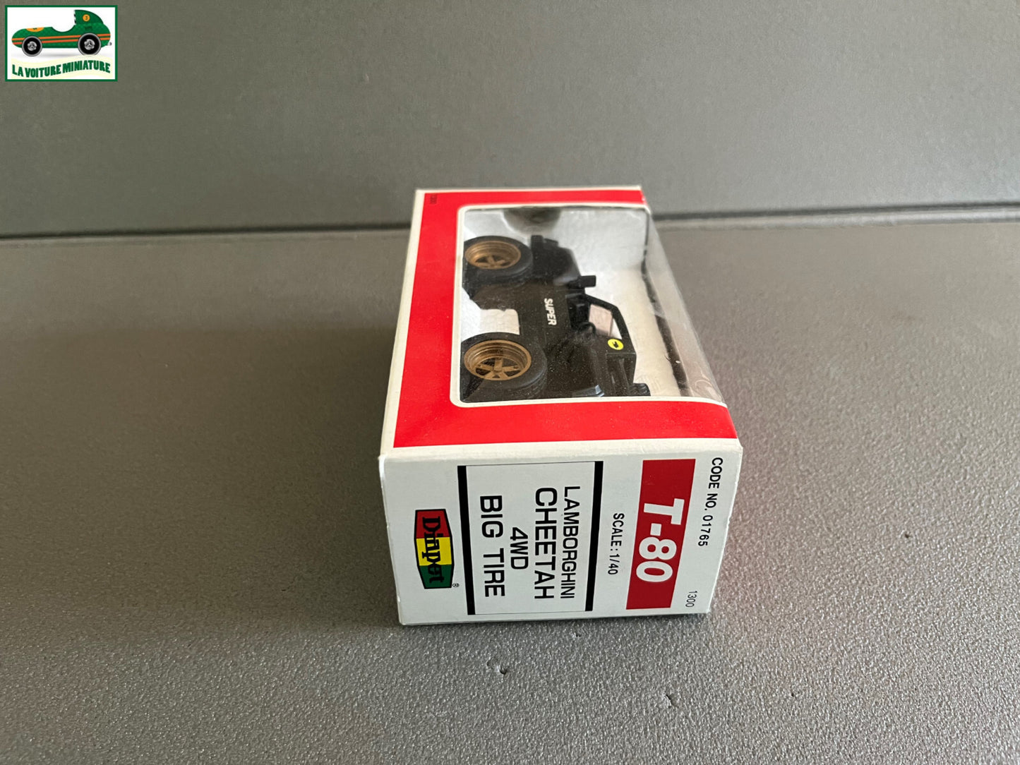 Voiture Miniature Lamborghini Cheetah 4WD Big Tire Diapet Japan 1/40