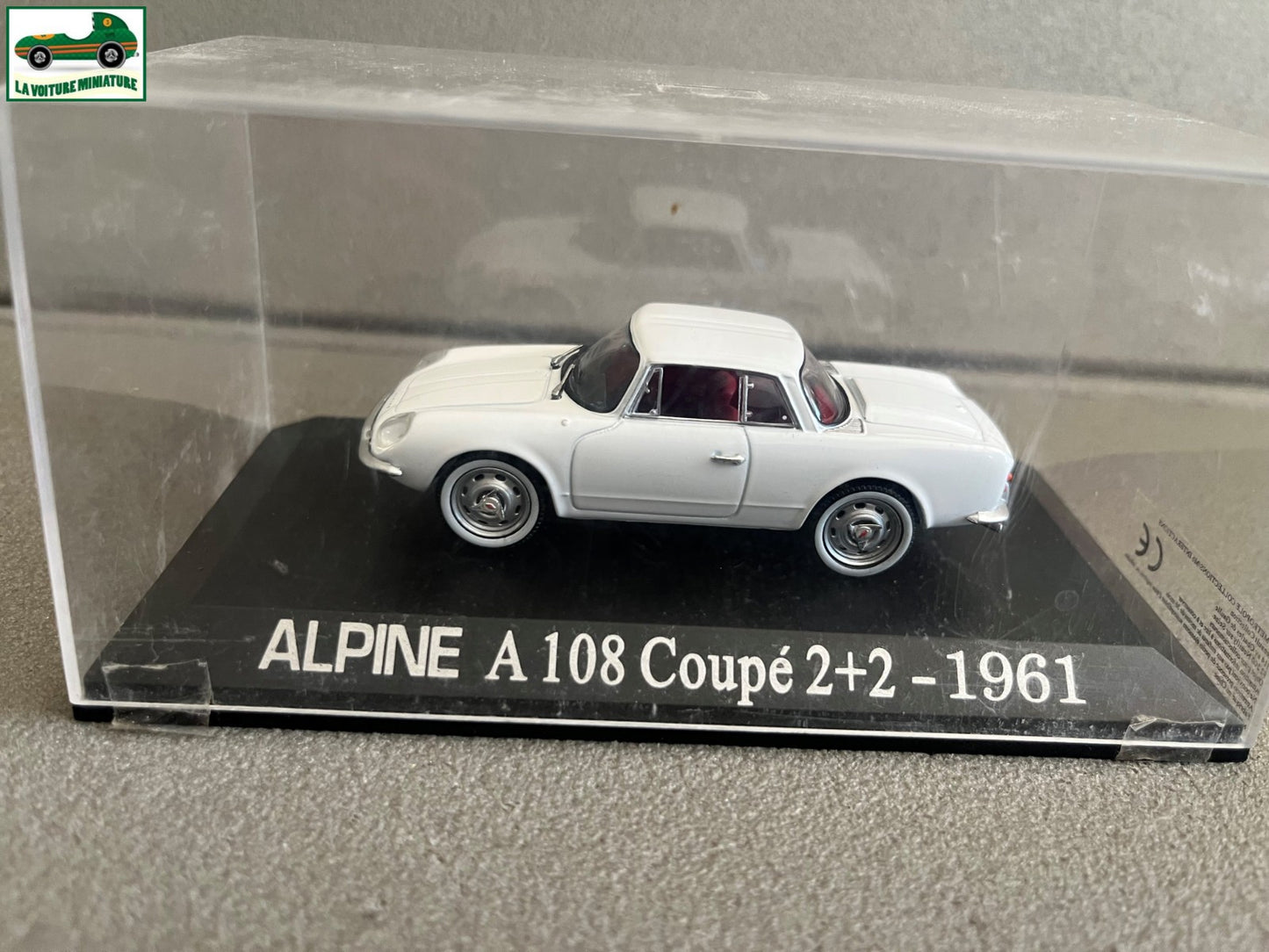 Voiture Miniature Alpine A108 Coupé 2+2 1961 au 1/43