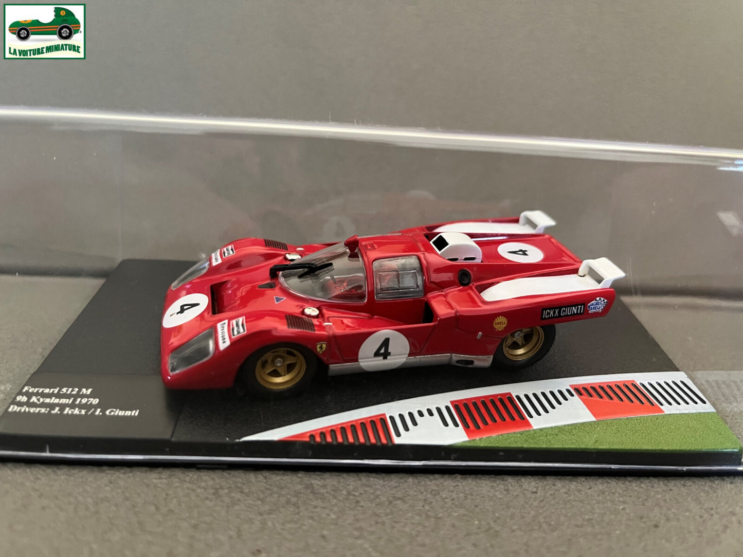 Voiture miniature Collection Ferrari 512 M 9h Kyalami 1970 1/43