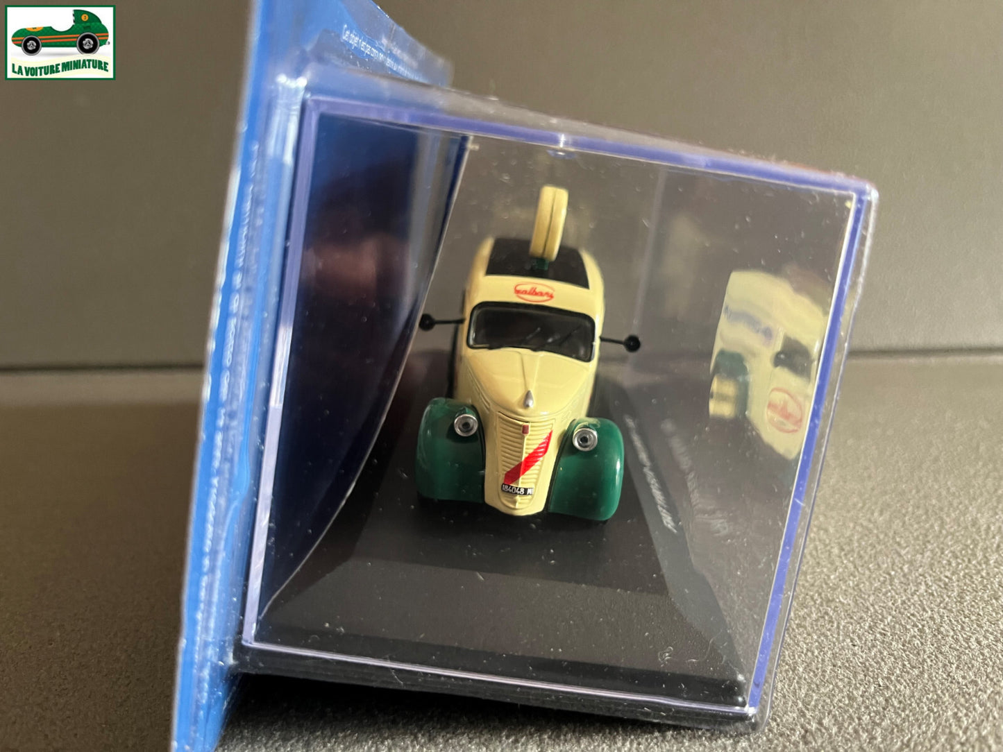 Voiture Miniature Fiat 1100 ELR Galbani 1951 au 1/43