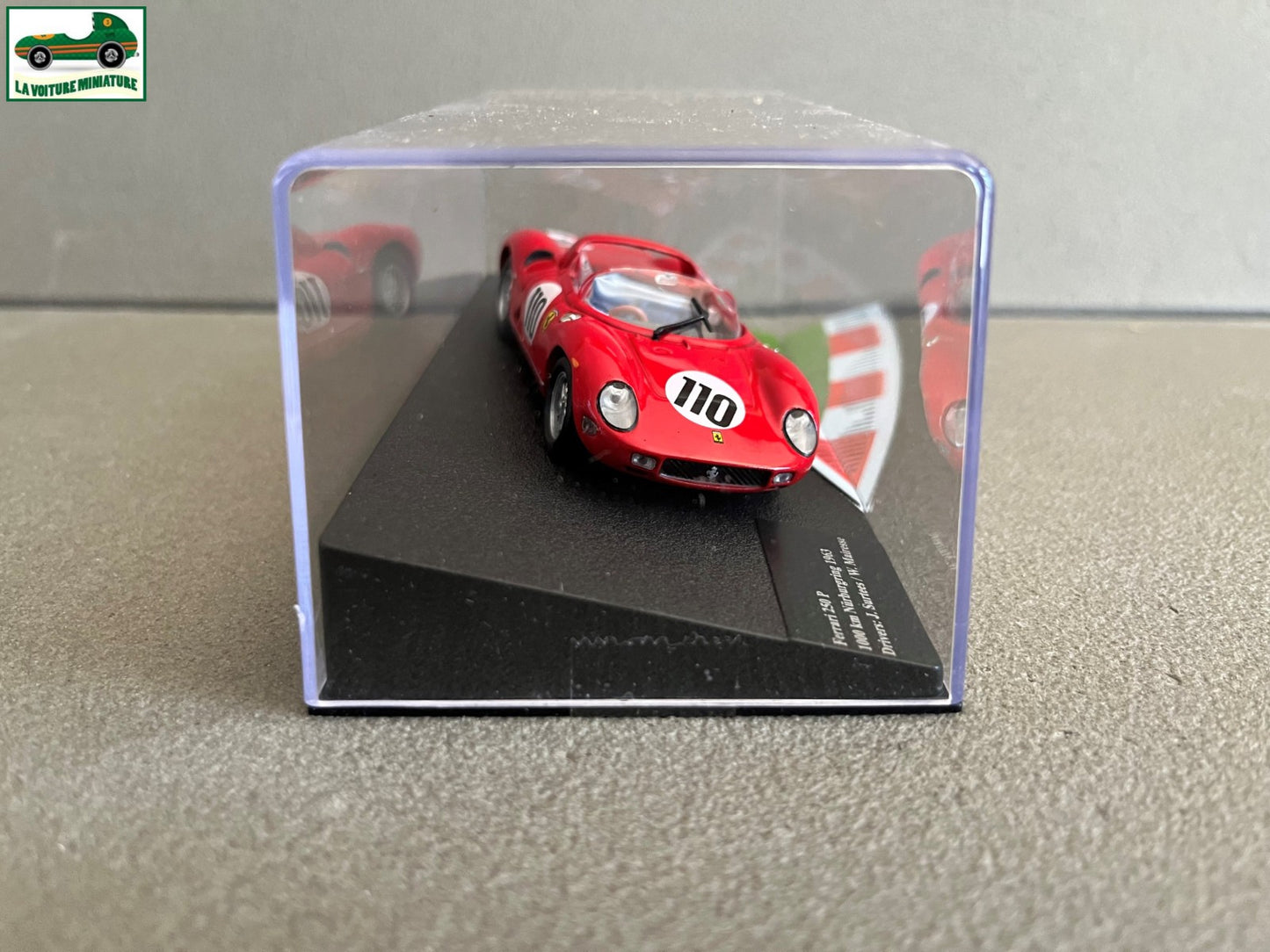 Voiture miniature Collection Ferrari 250P 1000 km Nurburgring 1963 au 1/43