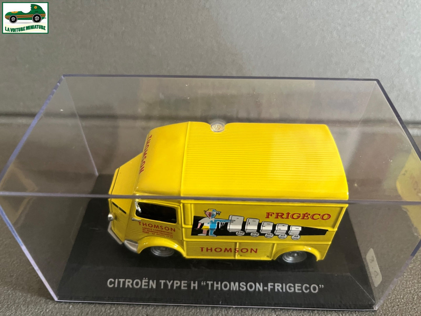 Voiture Miniature Camion Publicitaire Citroen Type H Thomson Frigeco au 1/43